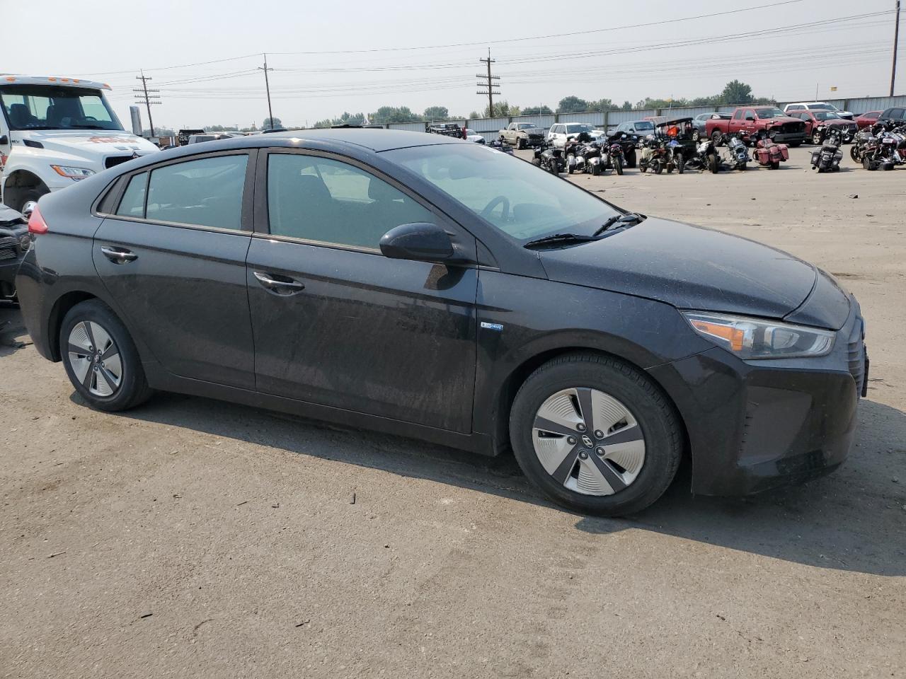 2018 Hyundai Ioniq Blue Black vin: KMHC65LC2JU087369