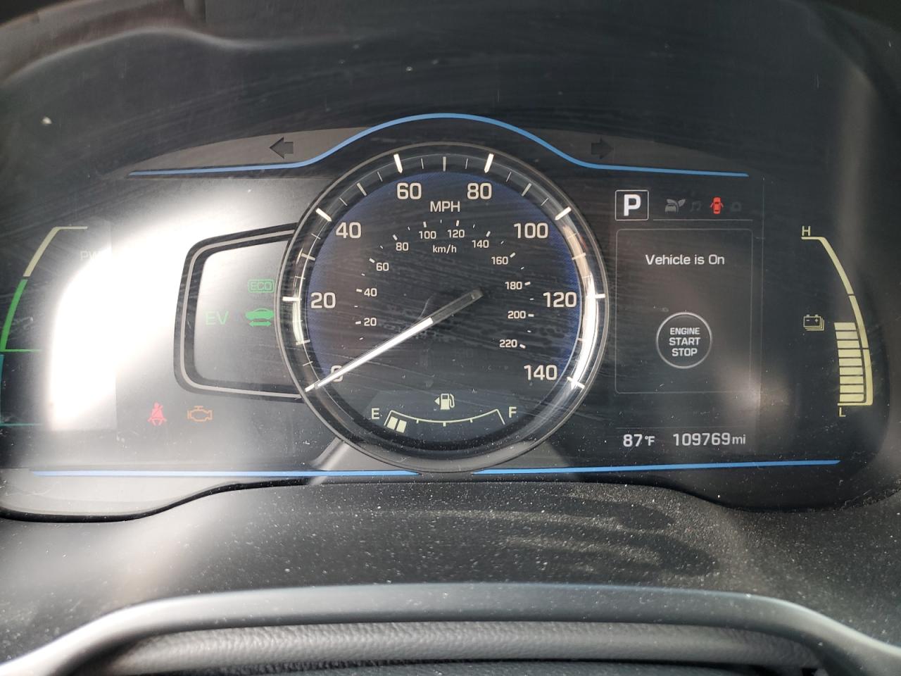 2018 Hyundai Ioniq Blue Black vin: KMHC65LC2JU087369