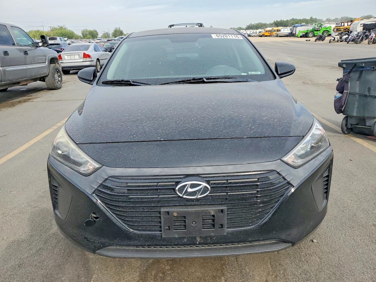 2018 Hyundai Ioniq Blue Black vin: KMHC65LC2JU087369
