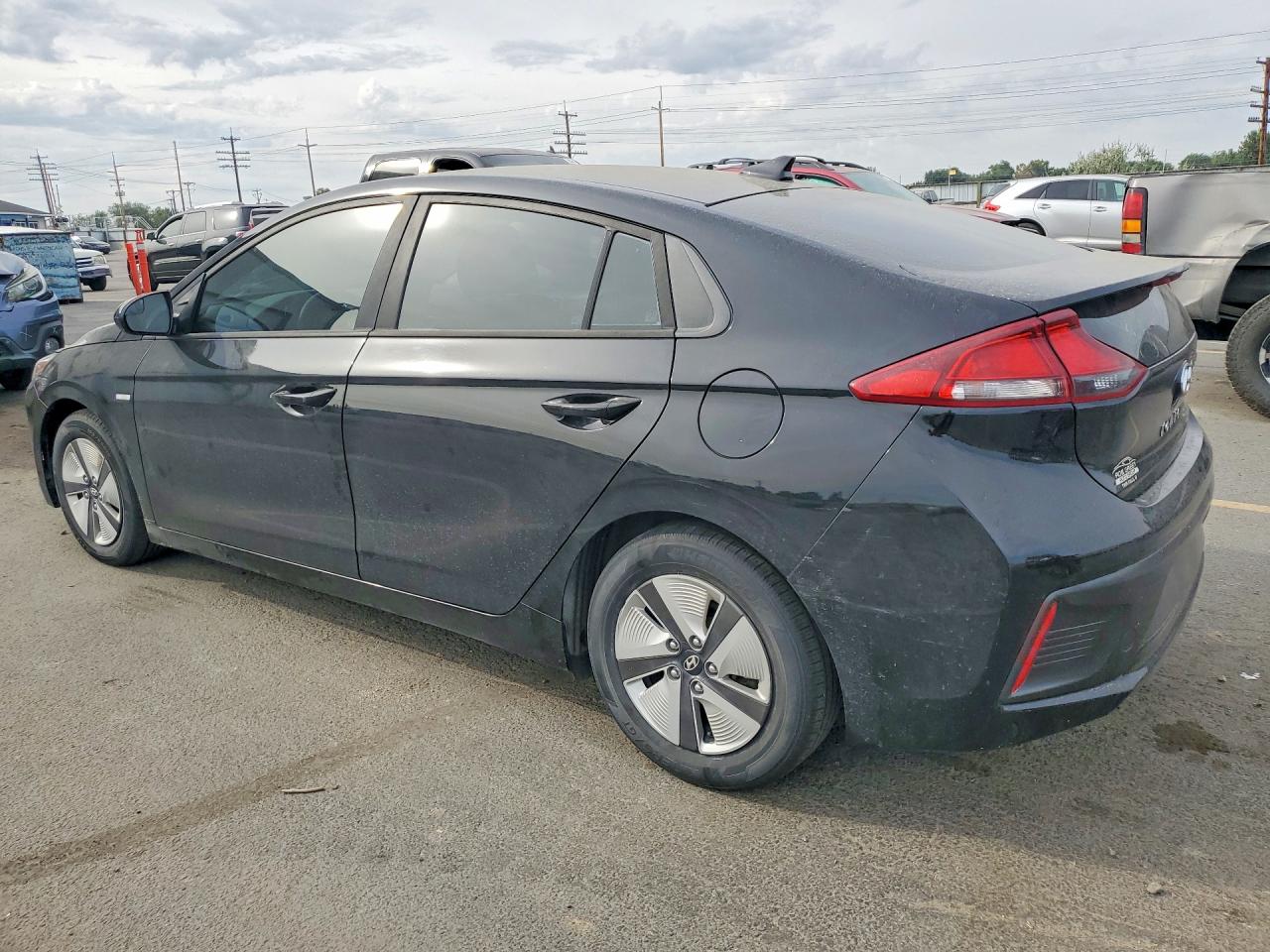 2018 Hyundai Ioniq Blue Black vin: KMHC65LC2JU087369