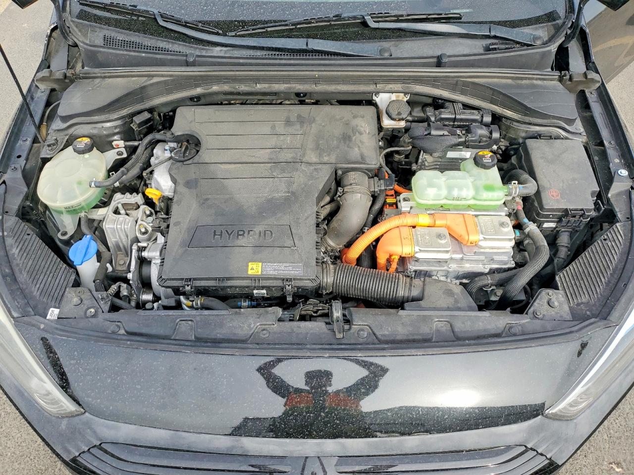 2018 Hyundai Ioniq Blue Black vin: KMHC65LC2JU087369