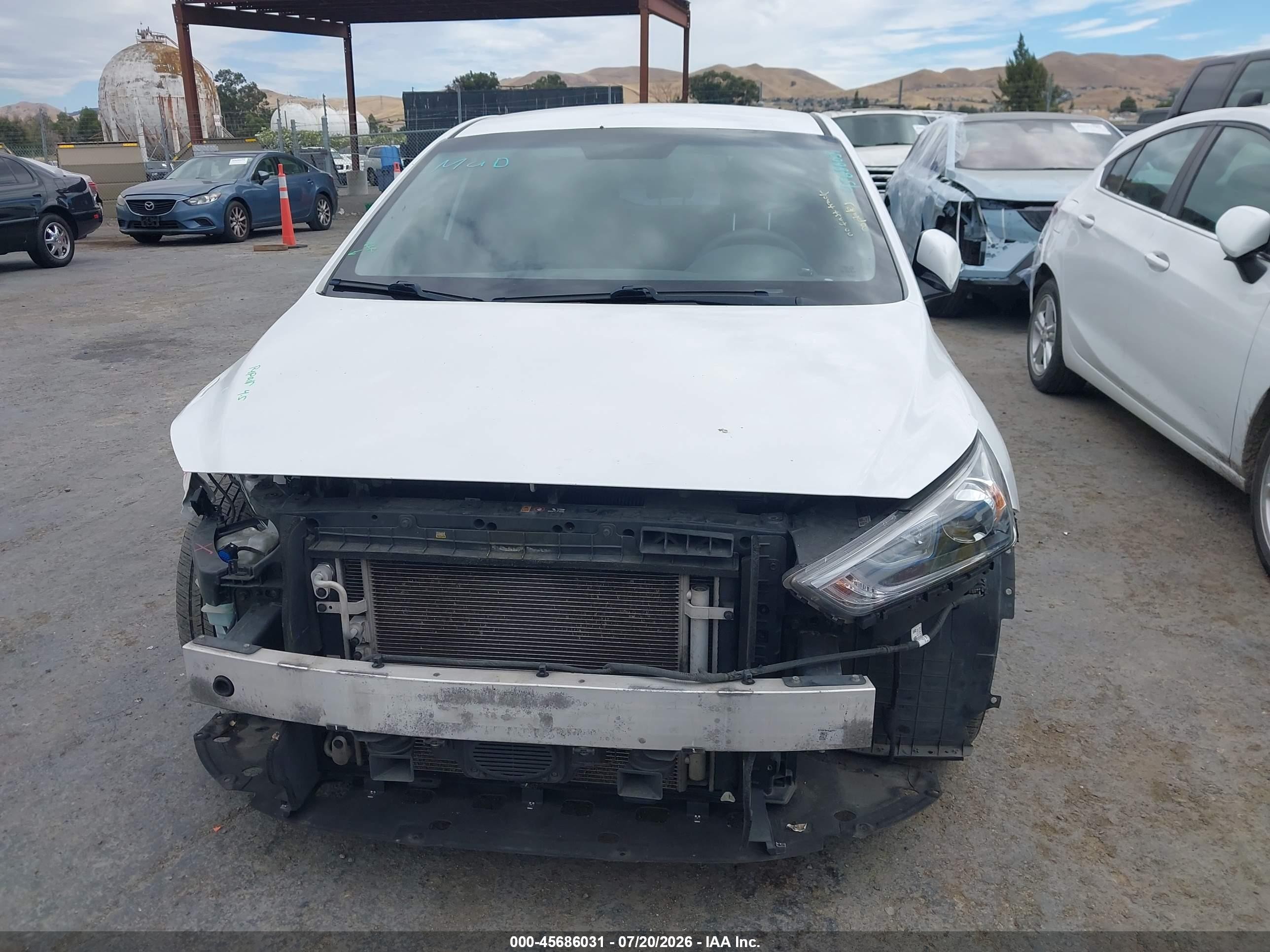 2019 Hyundai Ioniq Hybrid Blue White vin: KMHC65LC4KU165846