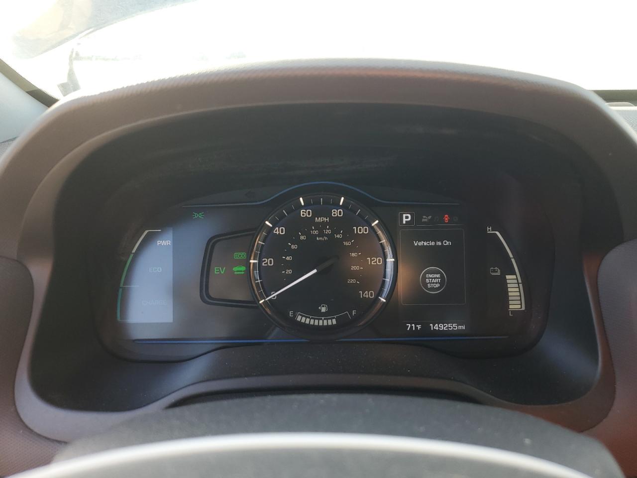 2018 Hyundai Ioniq Blue Gray vin: KMHC65LC5JU076477