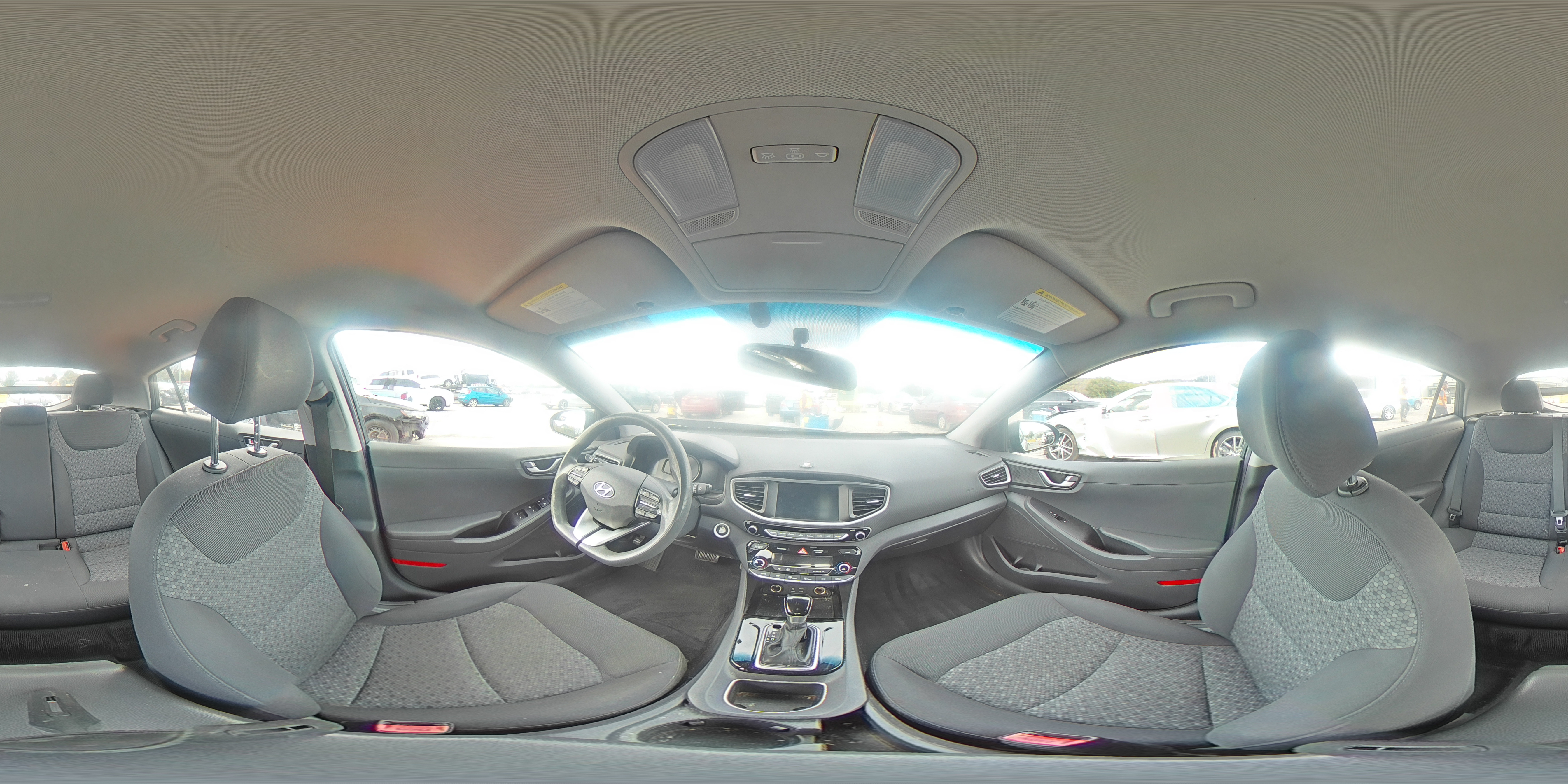 2018 Hyundai Ioniq Blue Gray vin: KMHC65LC5JU076477