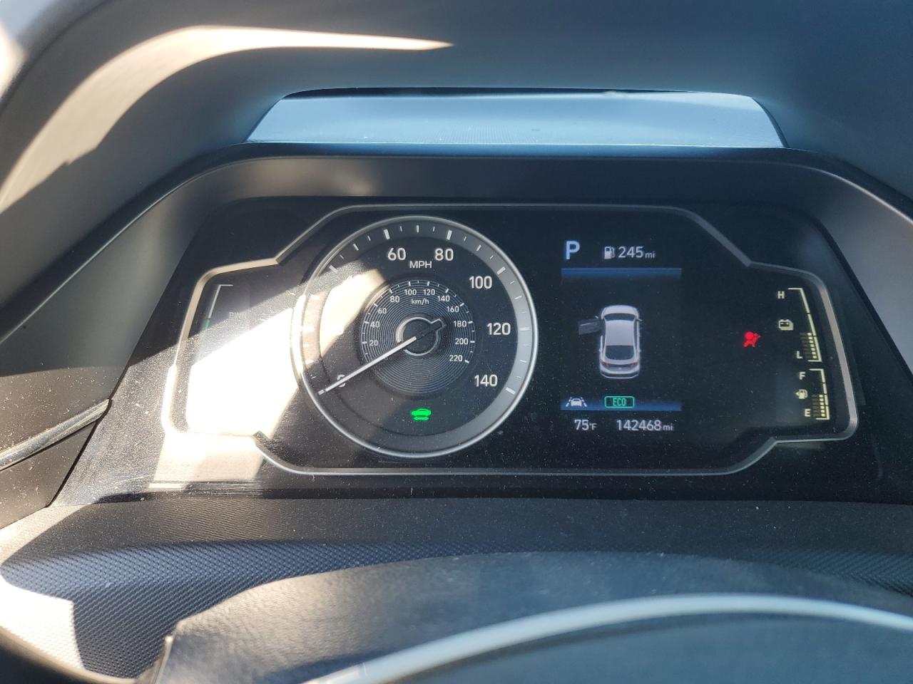 2020 Hyundai Ioniq Blue Black vin: KMHC65LC7LU234062