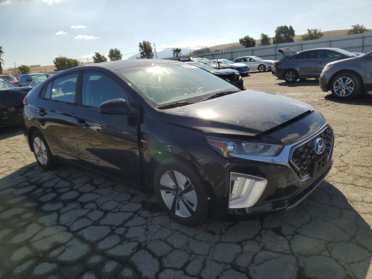 2020 Hyundai Ioniq Blue Black vin: KMHC65LC7LU234062
