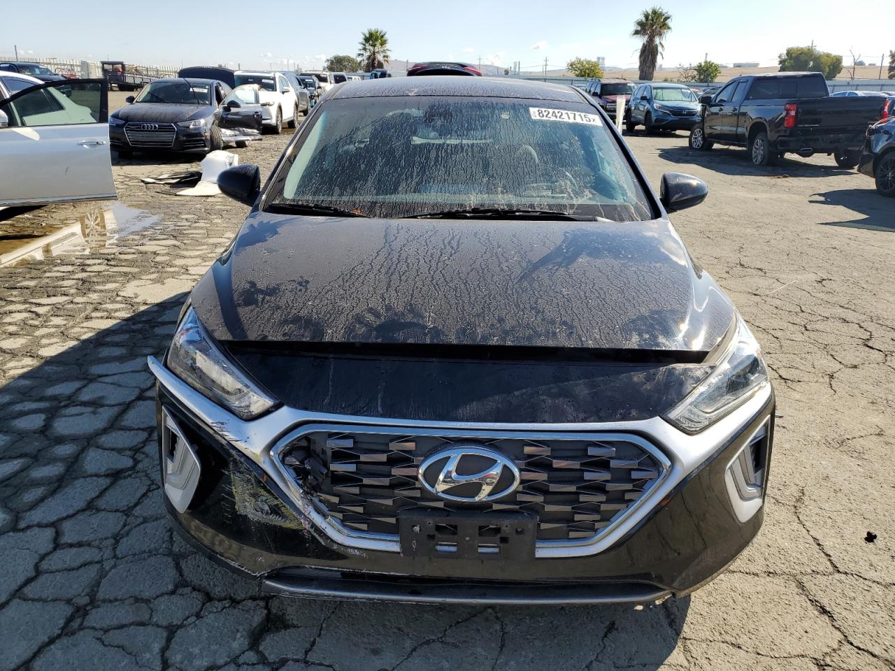 2020 Hyundai Ioniq Blue Black vin: KMHC65LC7LU234062