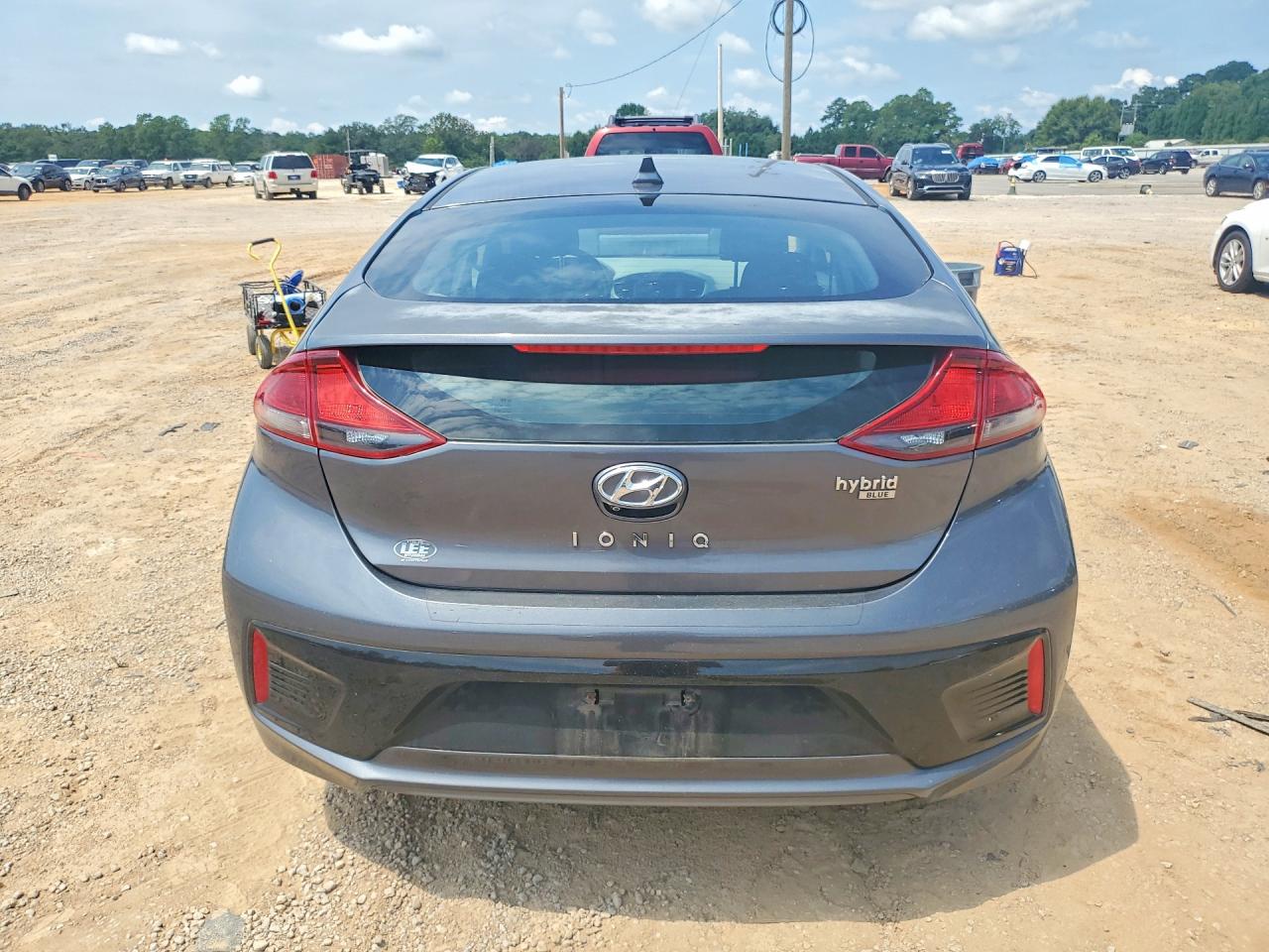 2017 Hyundai Ioniq Blue Blue vin: KMHC65LCXHU024014