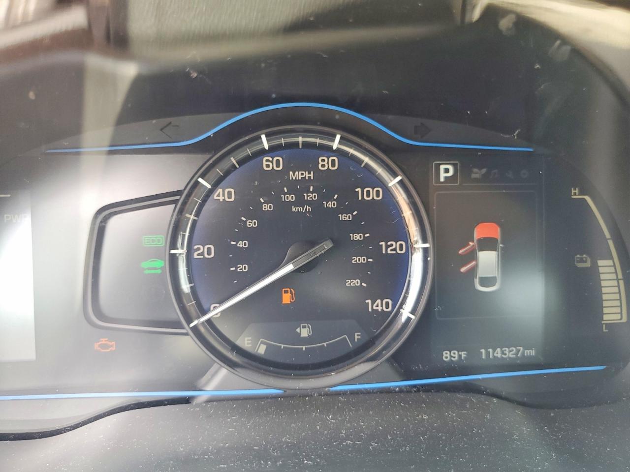 2017 Hyundai Ioniq Blue Blue vin: KMHC65LCXHU024014