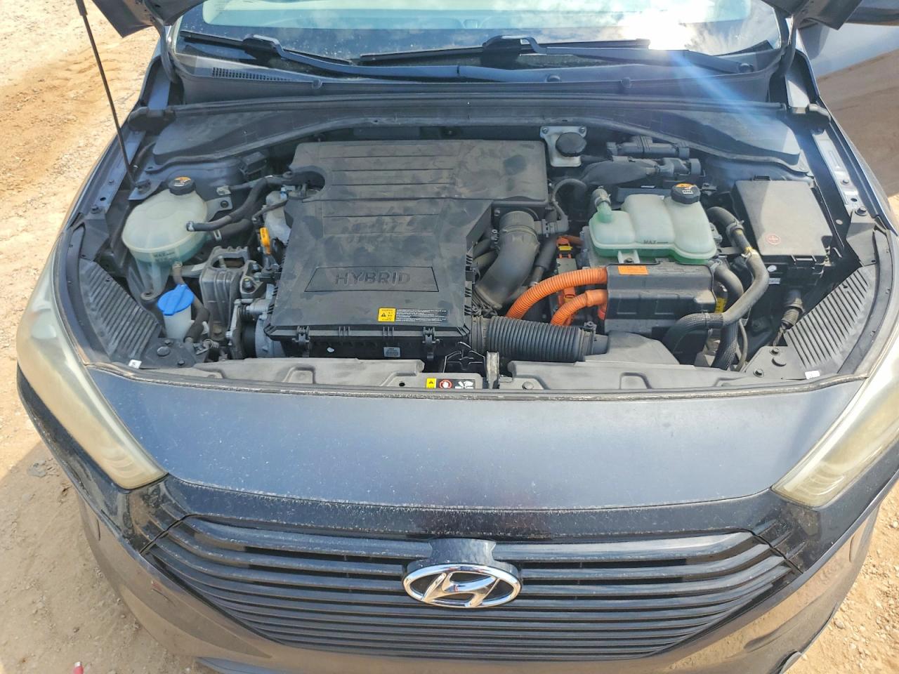 2017 Hyundai Ioniq Blue Blue vin: KMHC65LCXHU024014