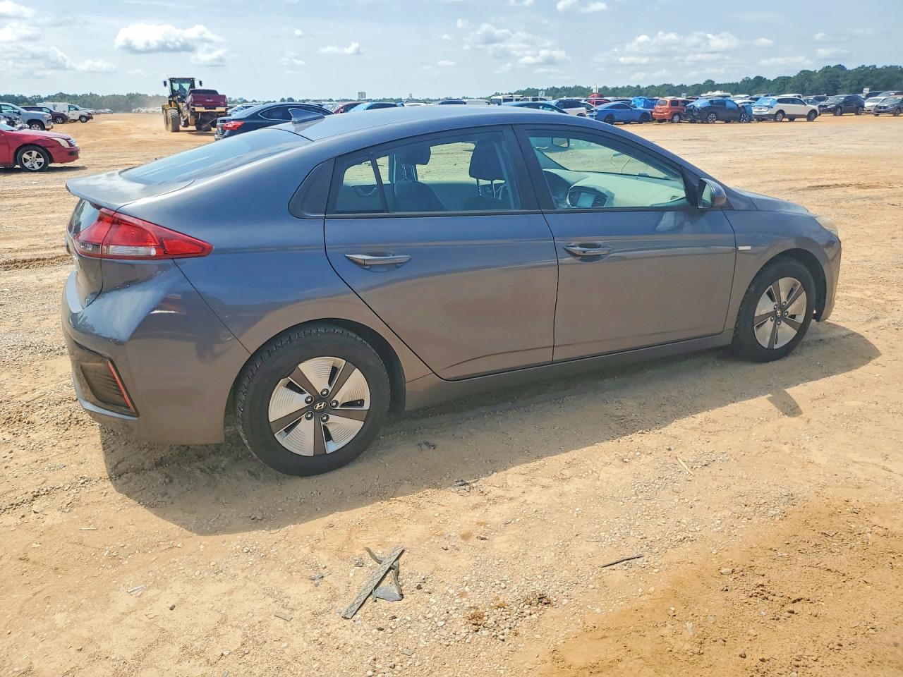2017 Hyundai Ioniq Blue Синий vin: KMHC65LCXHU024014