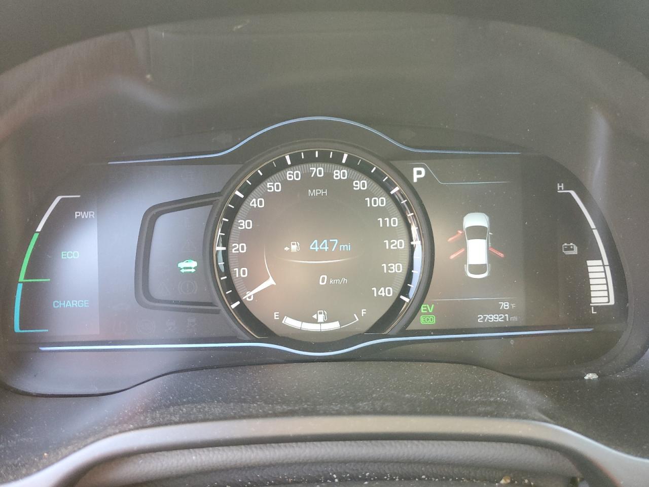 2017 Hyundai Ioniq Sel Белый vin: KMHC75LC0HU049422