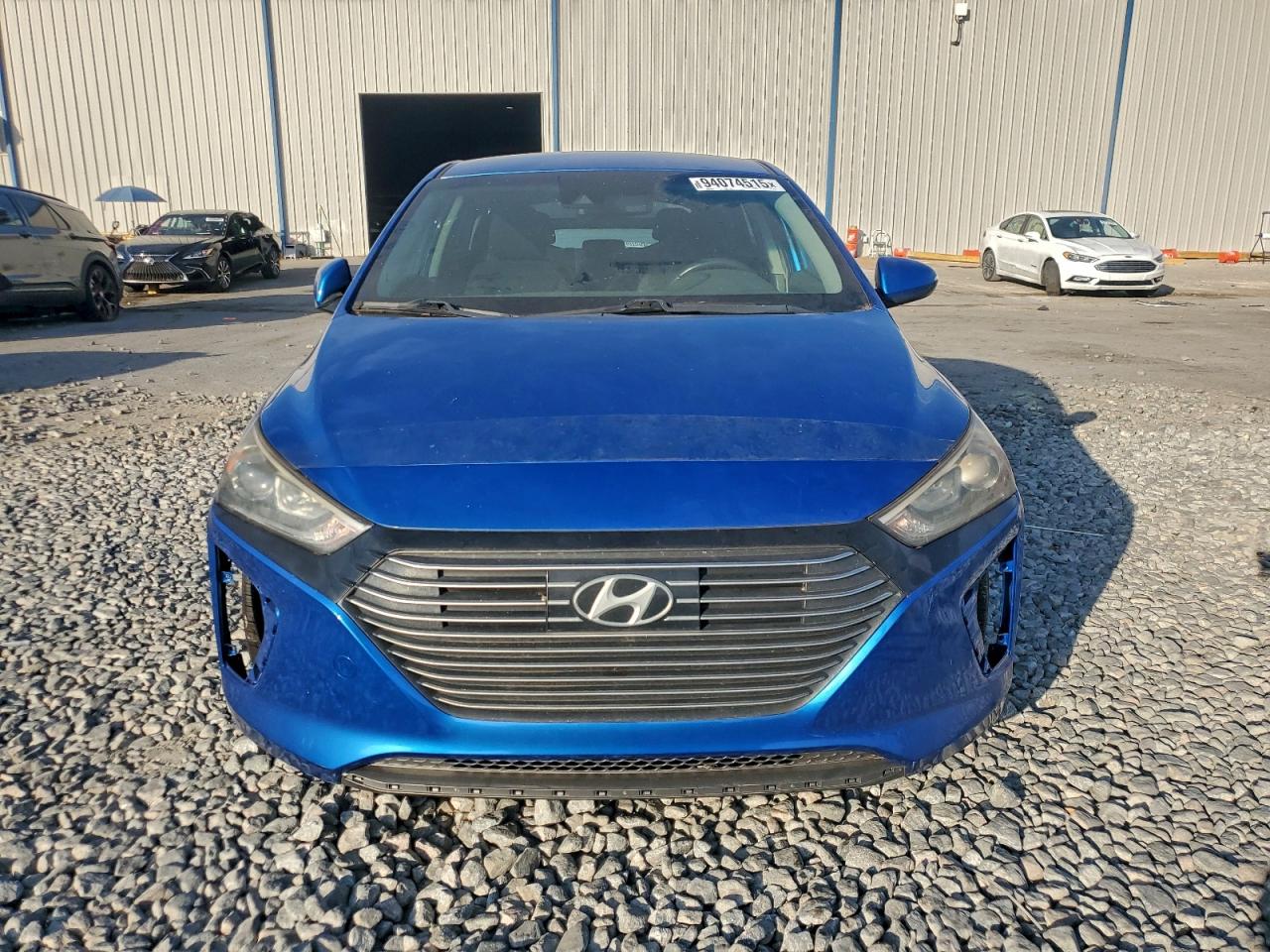 2018 Hyundai Ioniq Sel Blue vin: KMHC75LC3JU096854