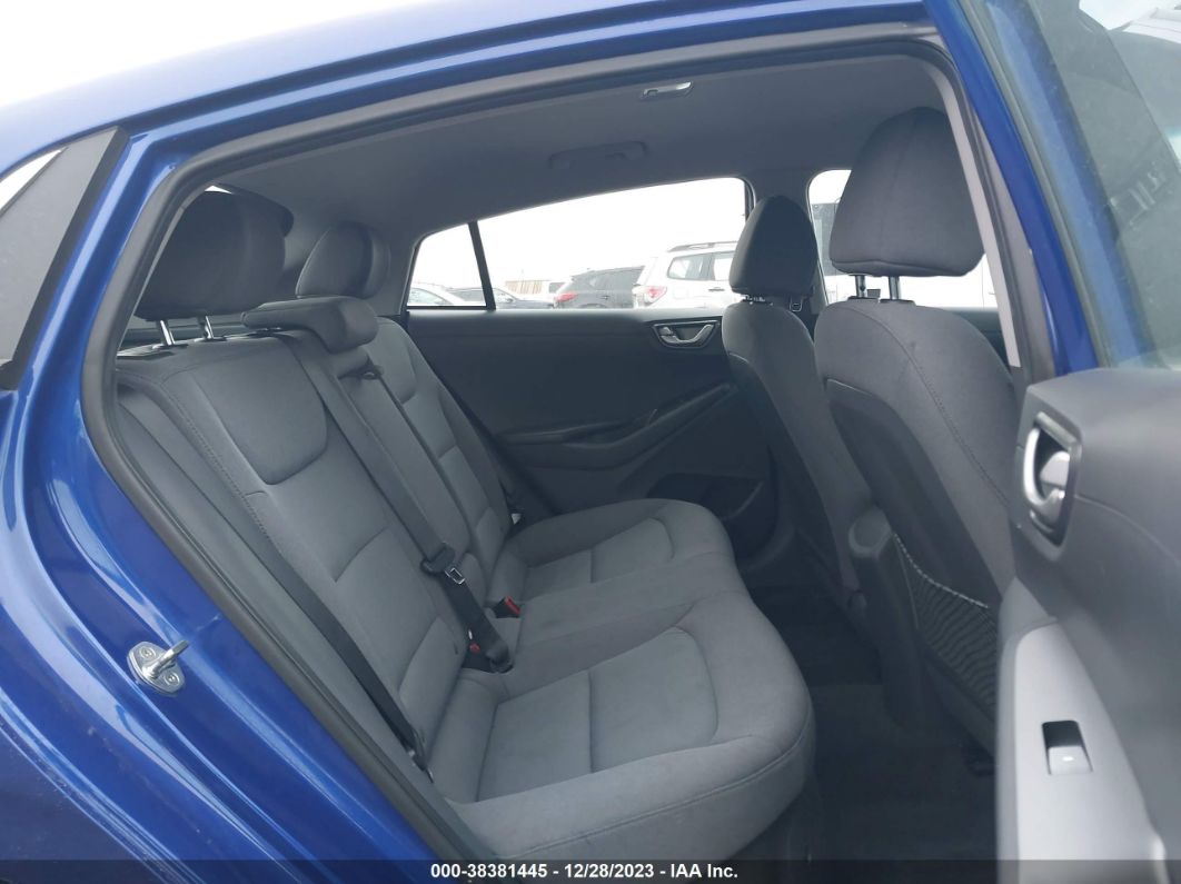 2020 Hyundai Ioniq Hybrid Se Синий vin: KMHC75LC6LU242814
