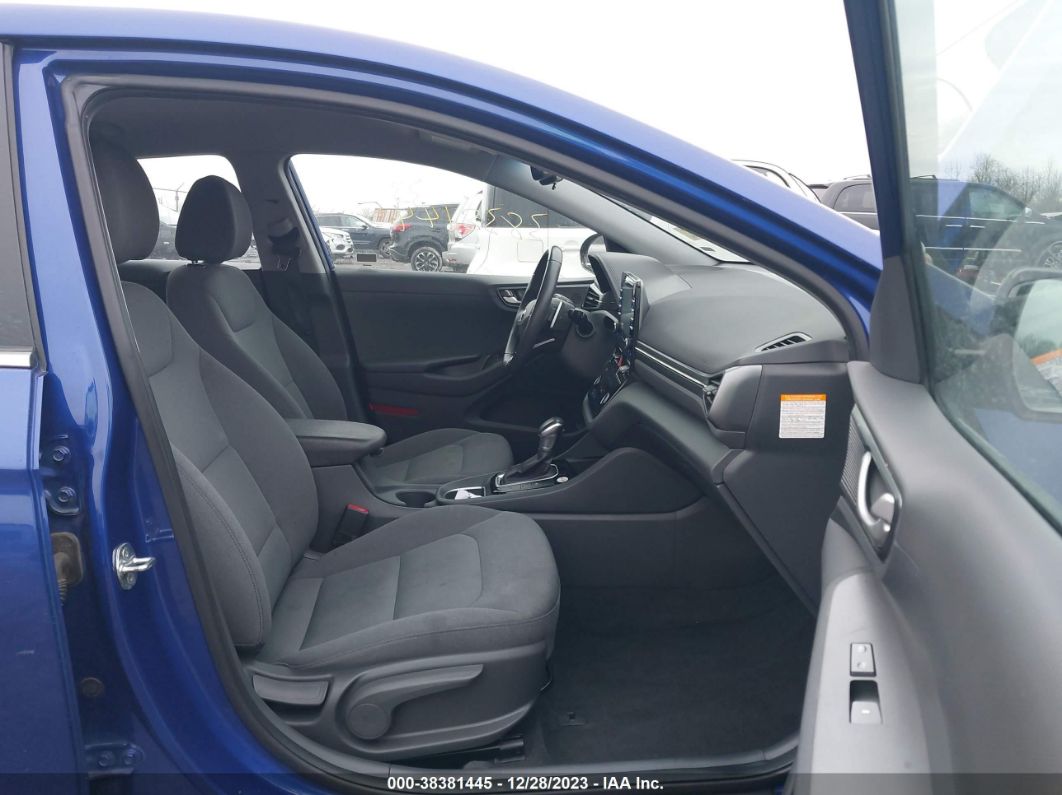 2020 Hyundai Ioniq Hybrid Se Синий vin: KMHC75LC6LU242814