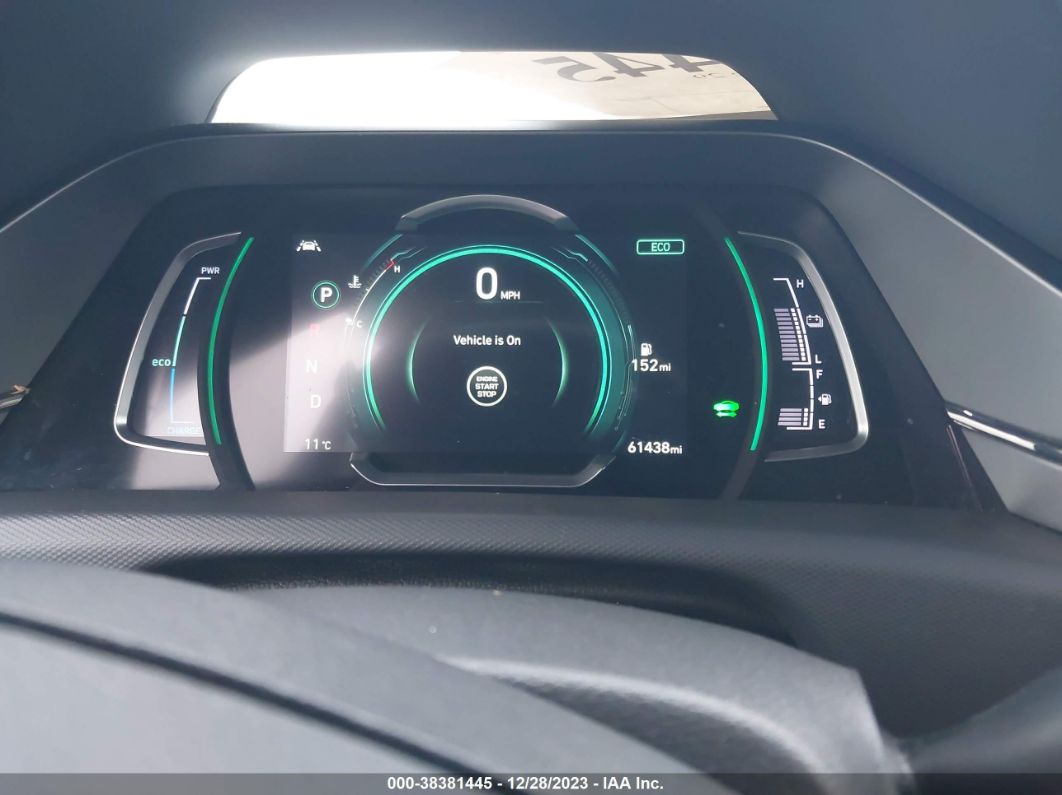 2020 Hyundai Ioniq Hybrid Se Синий vin: KMHC75LC6LU242814