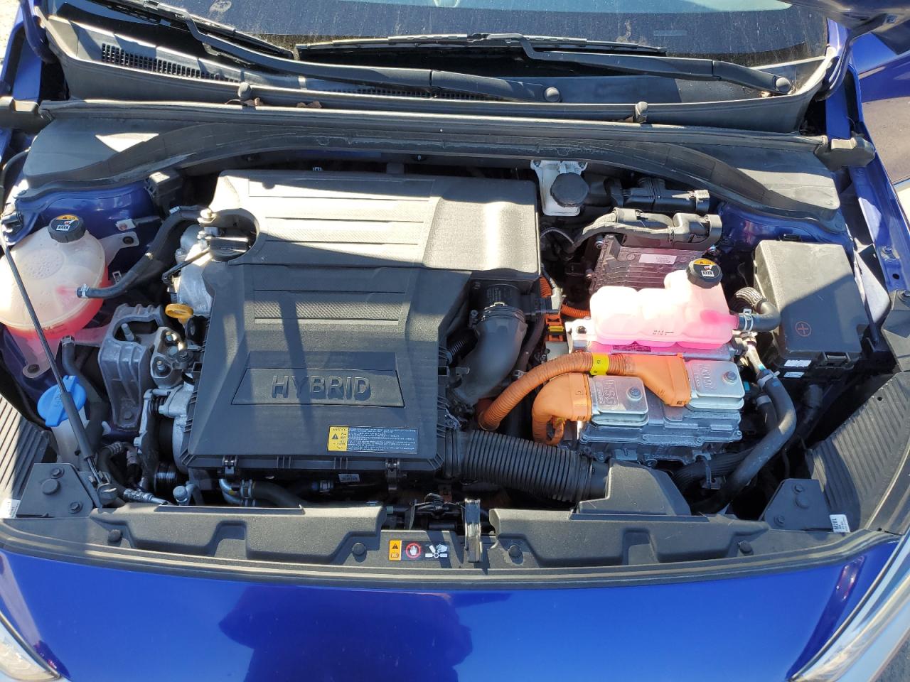 2020 Hyundai Ioniq Se Blue vin: KMHC75LC6LU242814