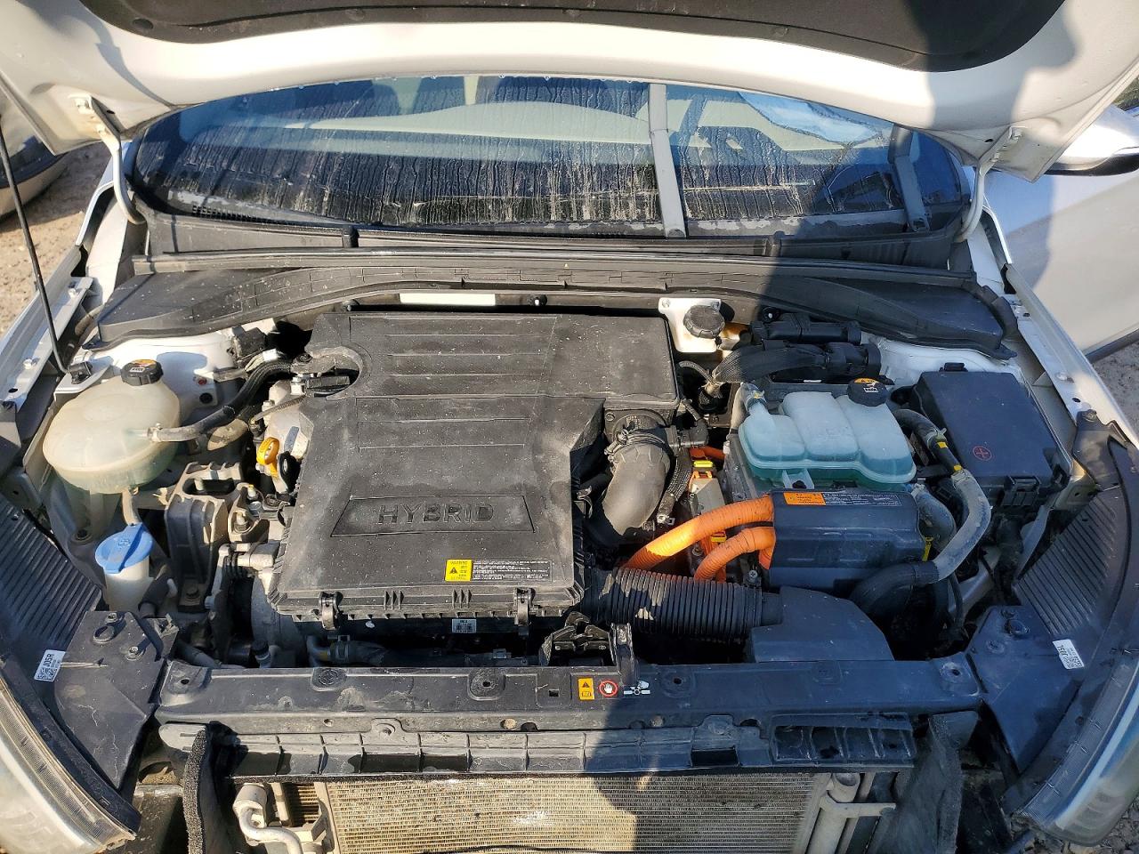 2017 Hyundai Ioniq Hybrid Sel Silver vin: KMHC75LCXHU024771