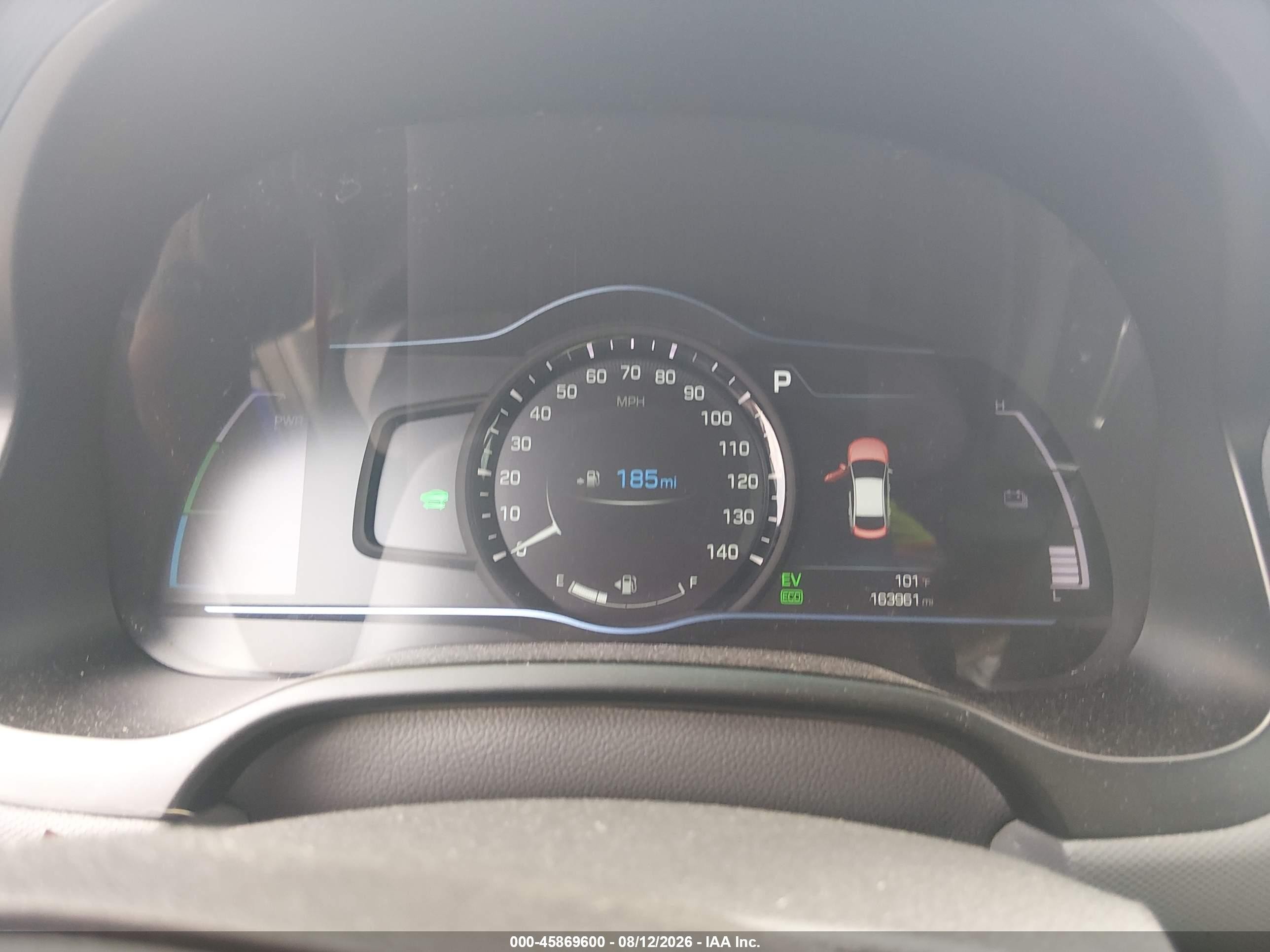 2019 Hyundai Ioniq Hybrid Sel Синий vin: KMHC75LCXKU119760