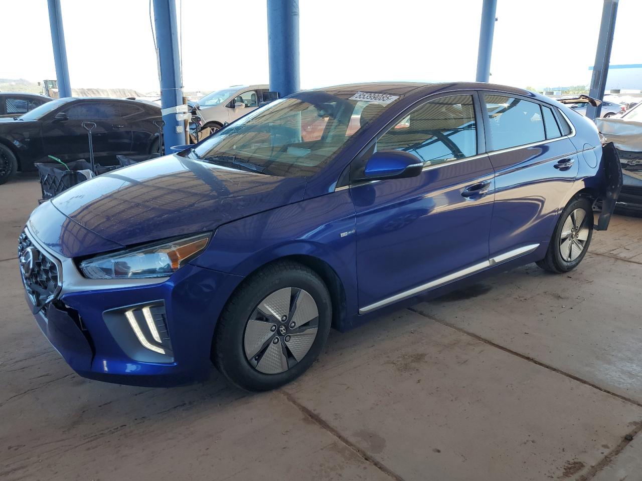 2020 Hyundai Ioniq Se Blue vin: KMHC75LCXLU213610