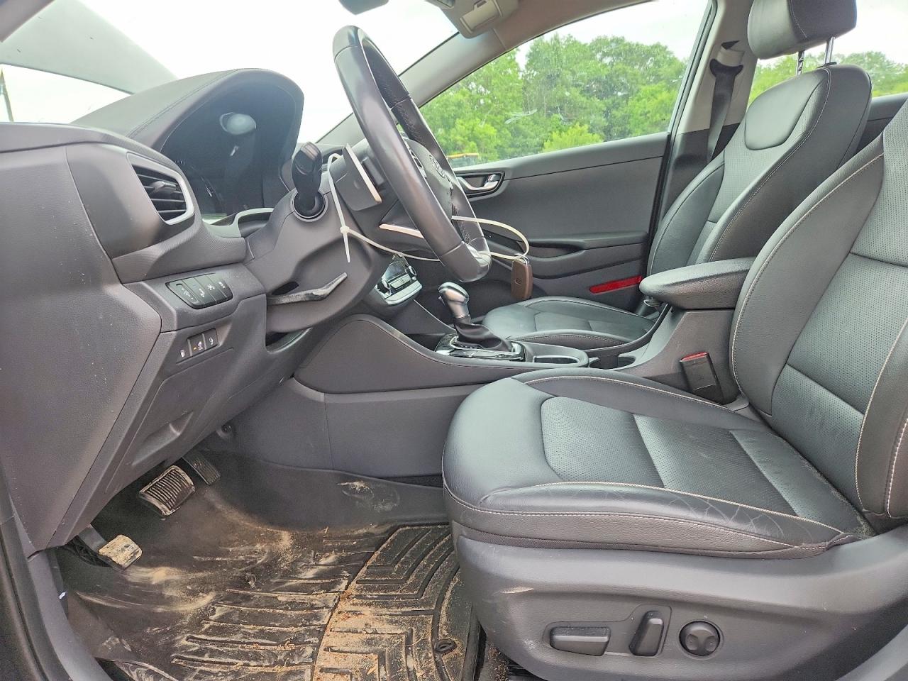 2019 Hyundai Ioniq Limited Gray vin: KMHC75LD4KU167764