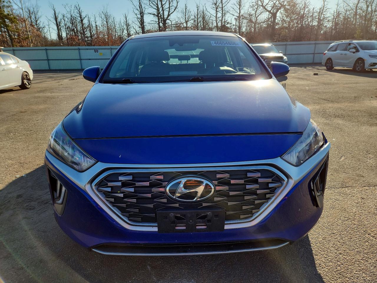 2020 Hyundai Ioniq Plug-in Hybrid Sel Синий vin: KMHC75LD6LU224936