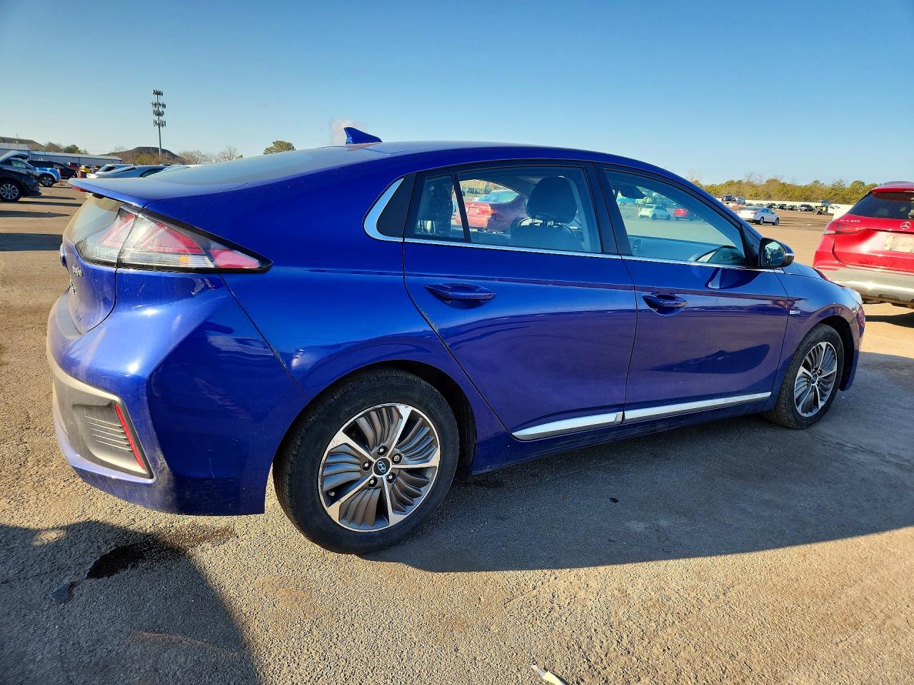 2020 Hyundai Ioniq Plug-in Hybrid Sel Синий vin: KMHC75LD6LU224936