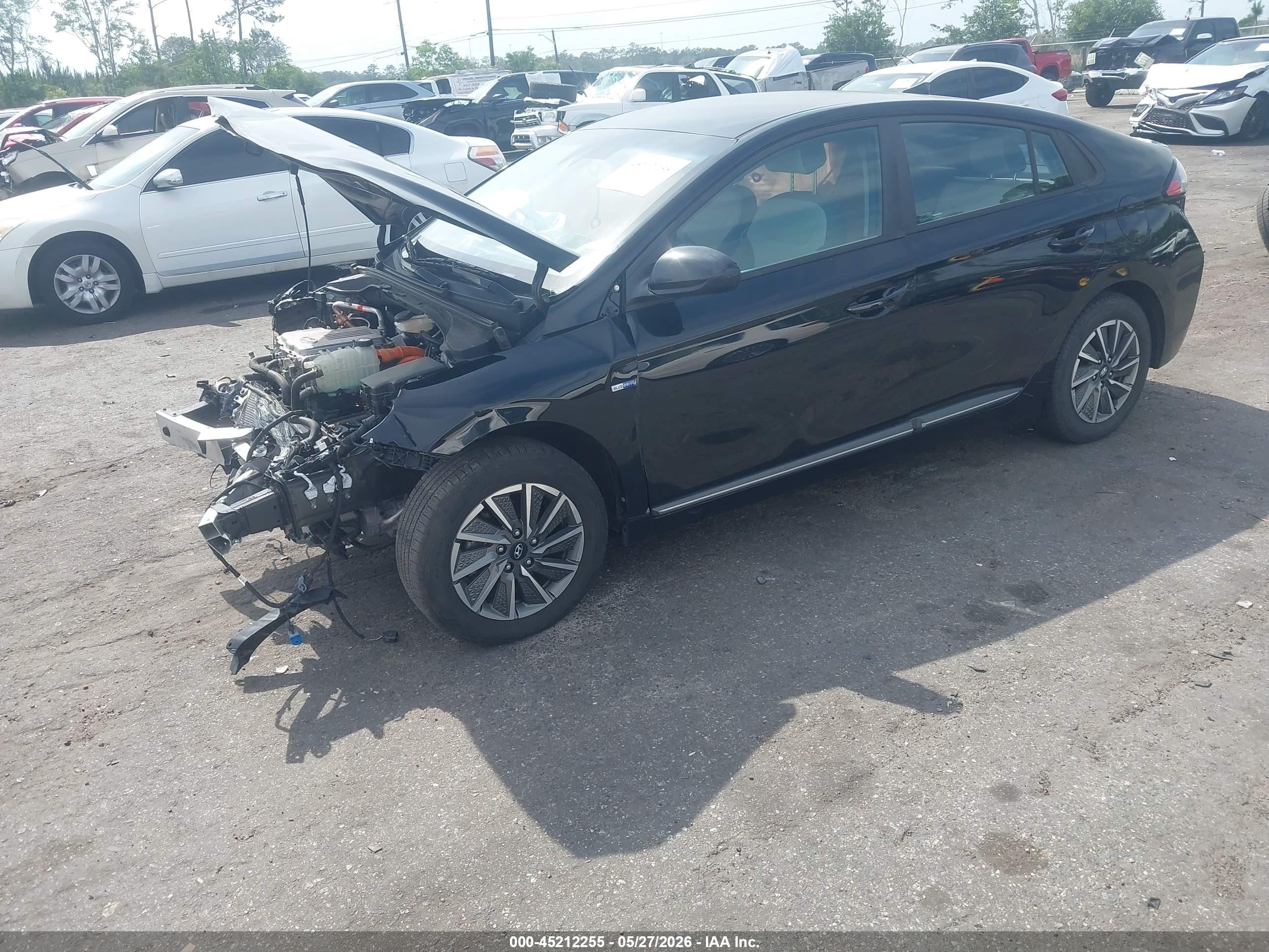 2020 Hyundai Ioniq Electric Se Black vin: KMHC75LJ0LU060735