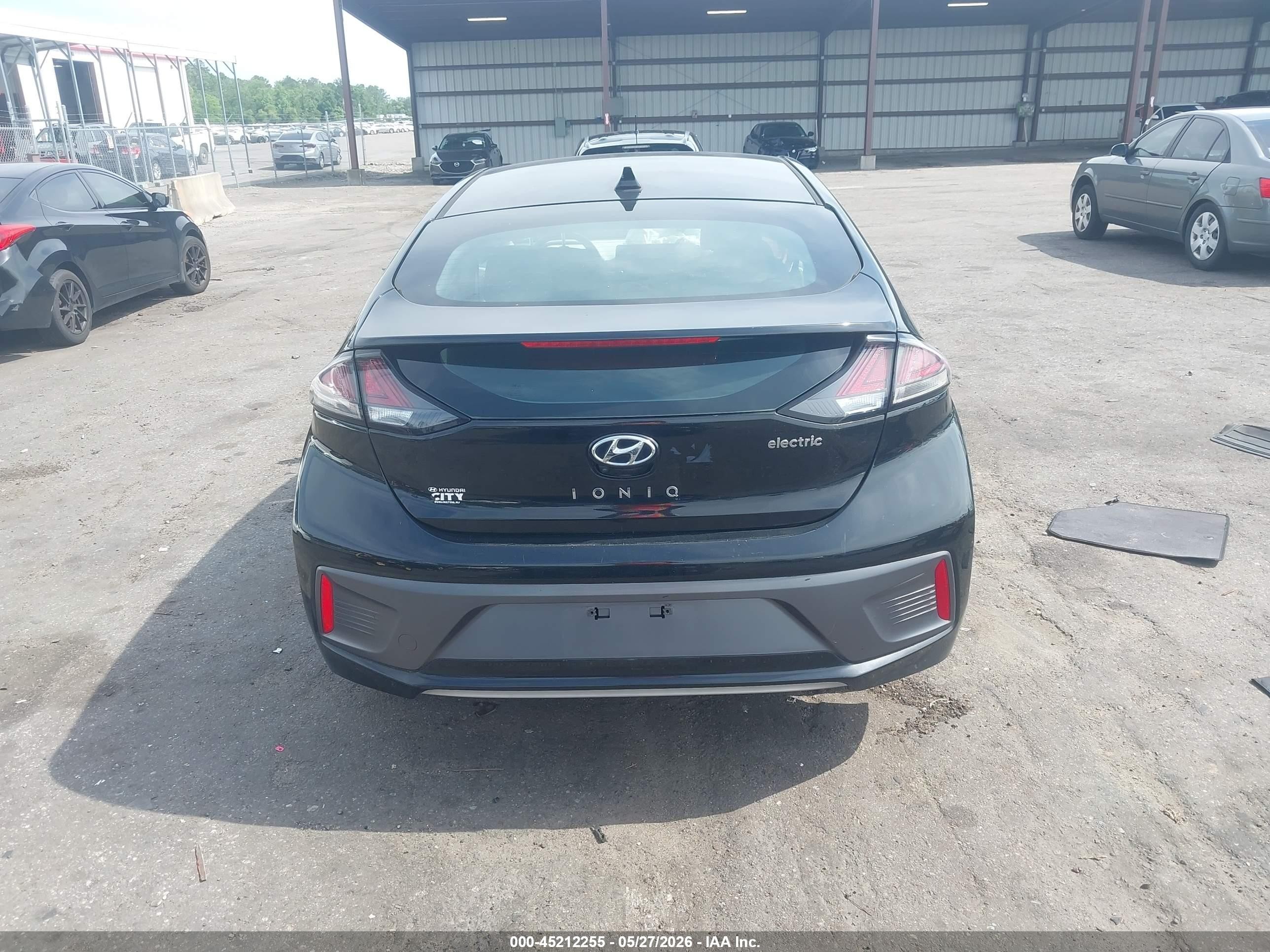 2020 Hyundai Ioniq Electric Se Black vin: KMHC75LJ0LU060735