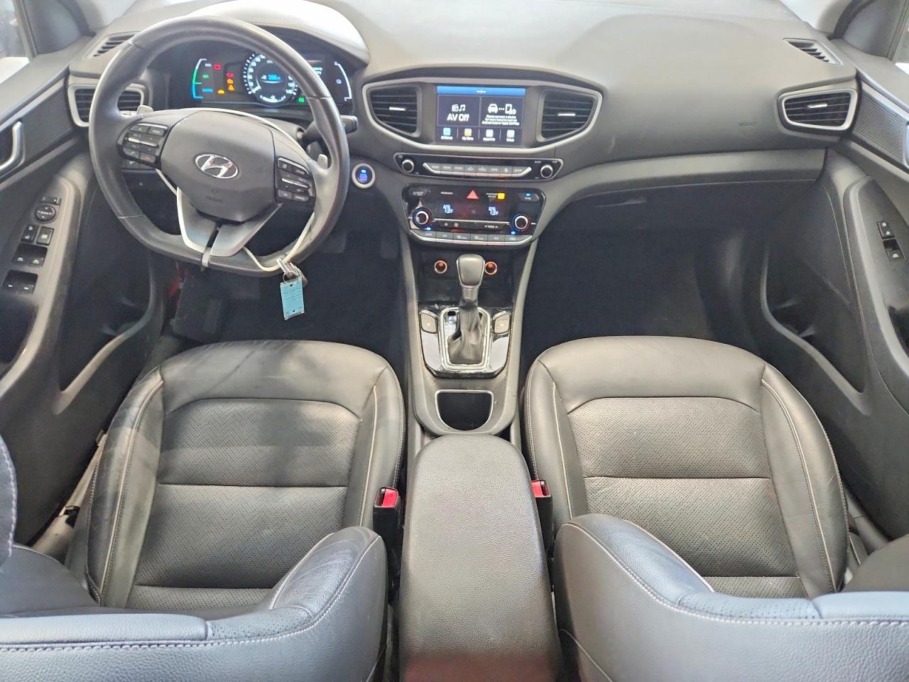 2018 Hyundai Ioniq Limited Черный vin: KMHC85LC1JU071657