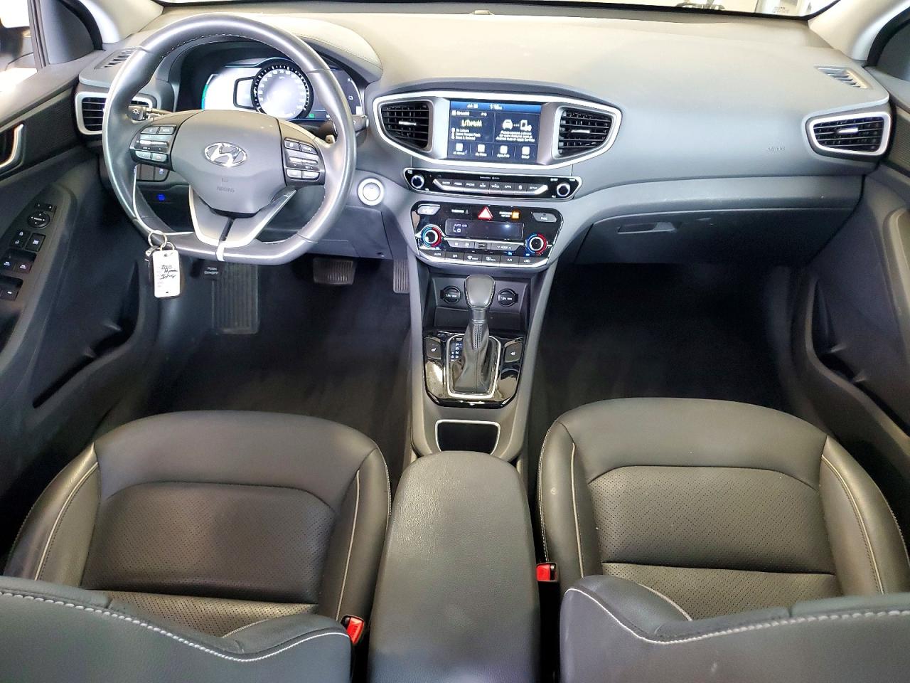 2018 Hyundai Ioniq Limited White vin: KMHC85LC4JU071751
