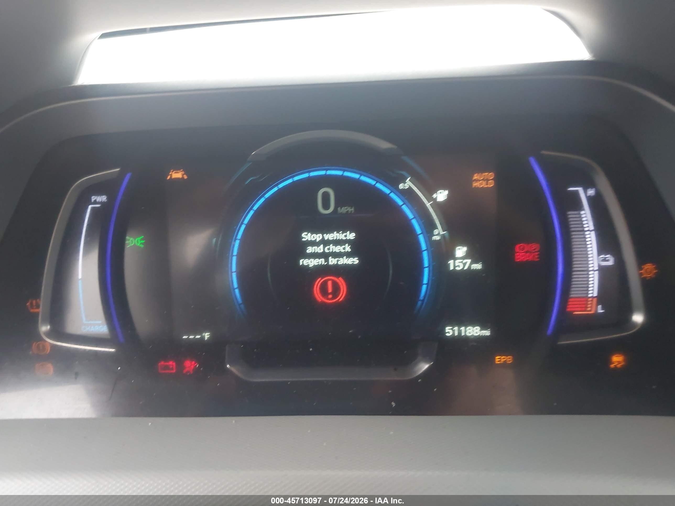 2020 Hyundai Ioniq Electric Limited White vin: KMHC85LJ0LU076494