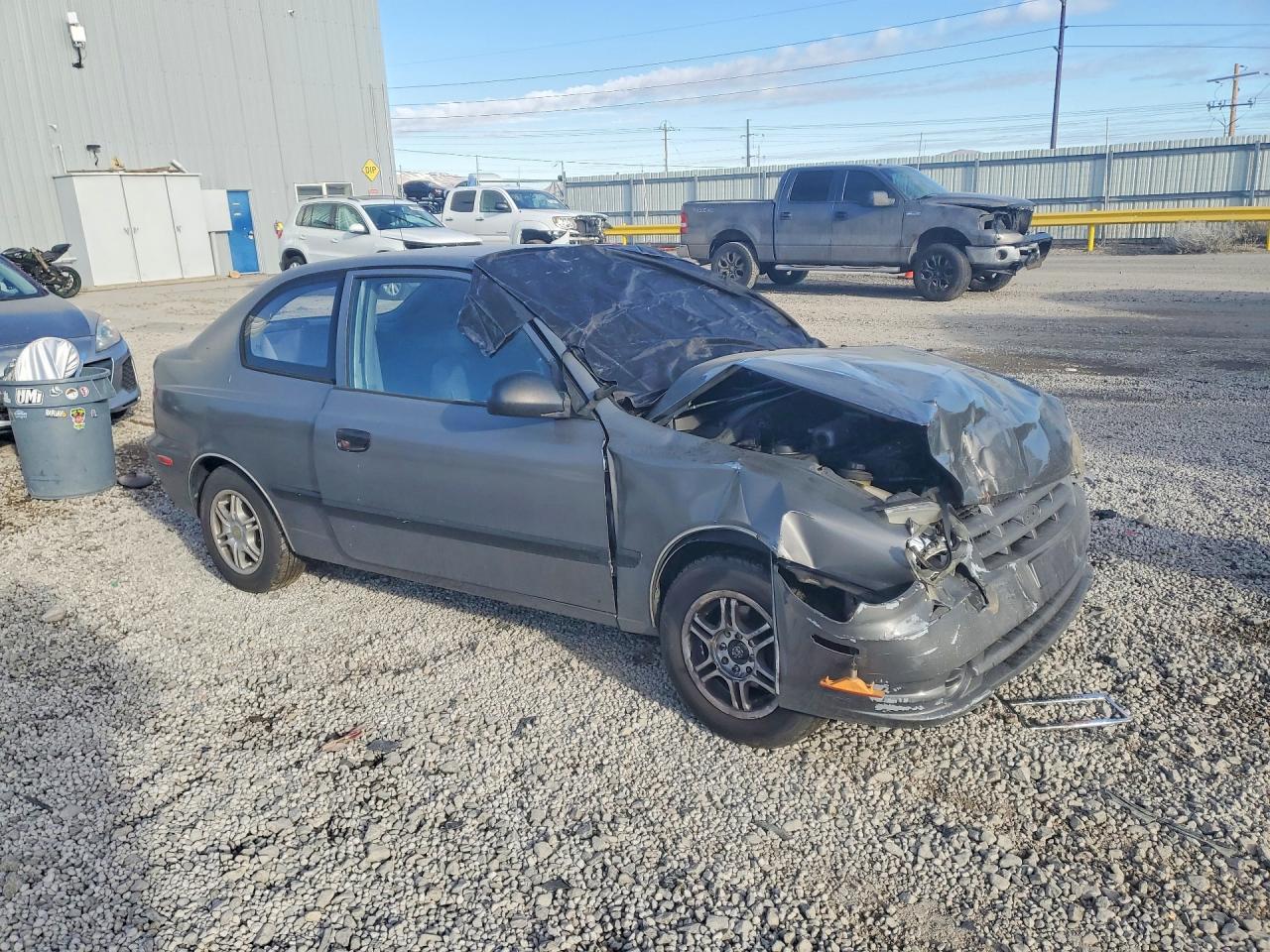 2004 Hyundai Accent L Синий vin: KMHCF35C14U307980