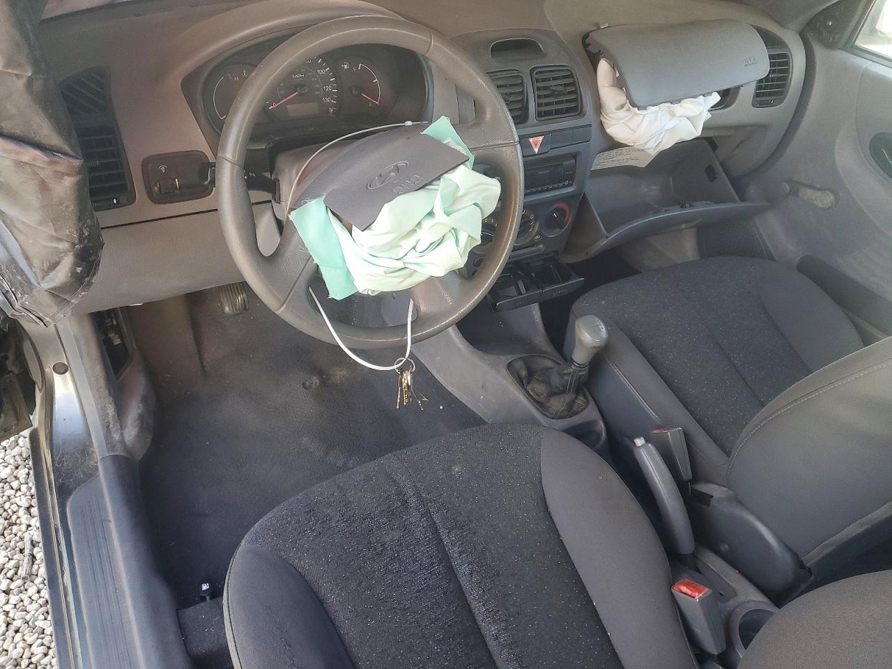 2004 Hyundai Accent L Синий vin: KMHCF35C14U307980