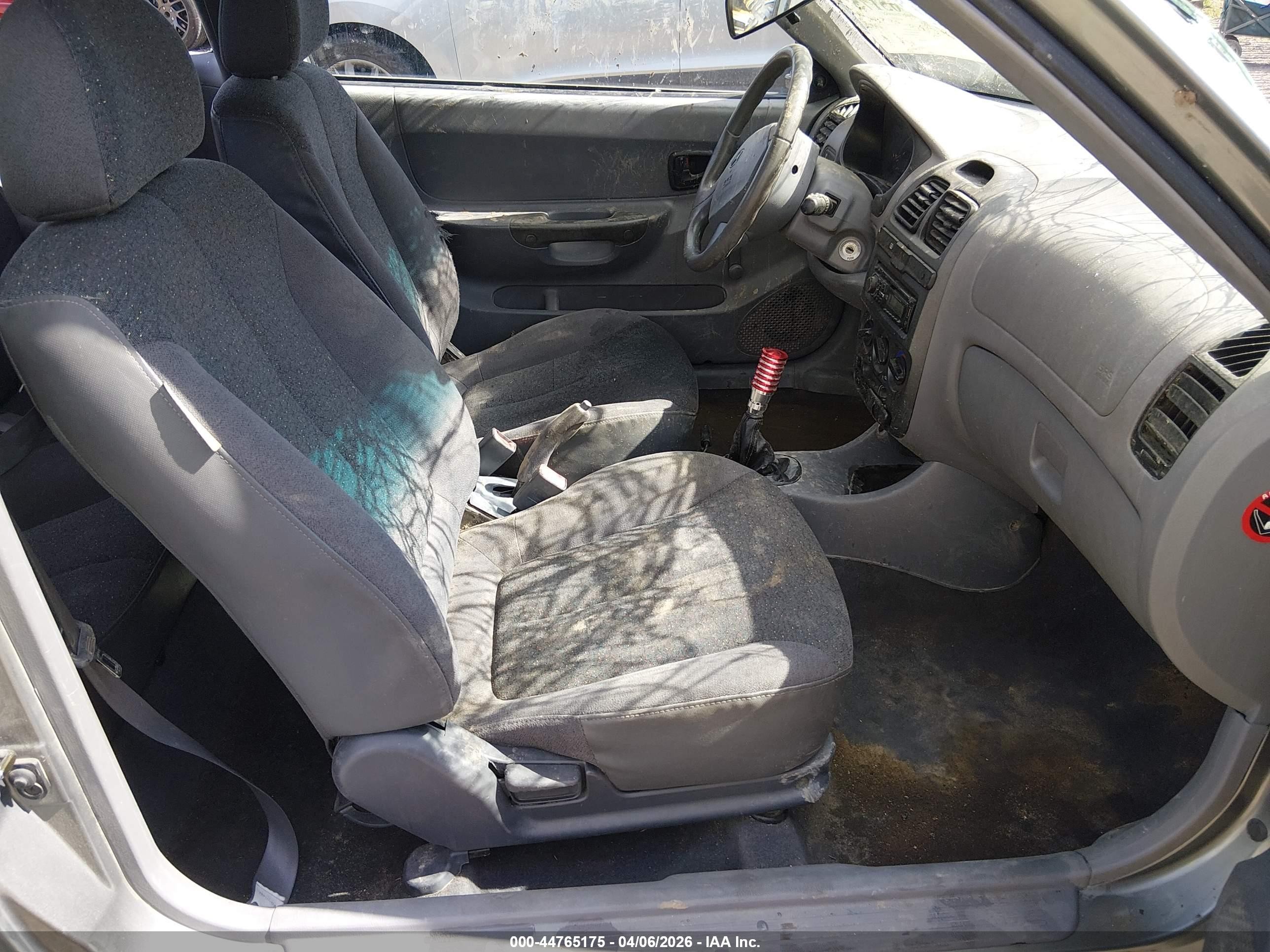 2003 Hyundai Accent   Gray vin: KMHCF35C93U270269