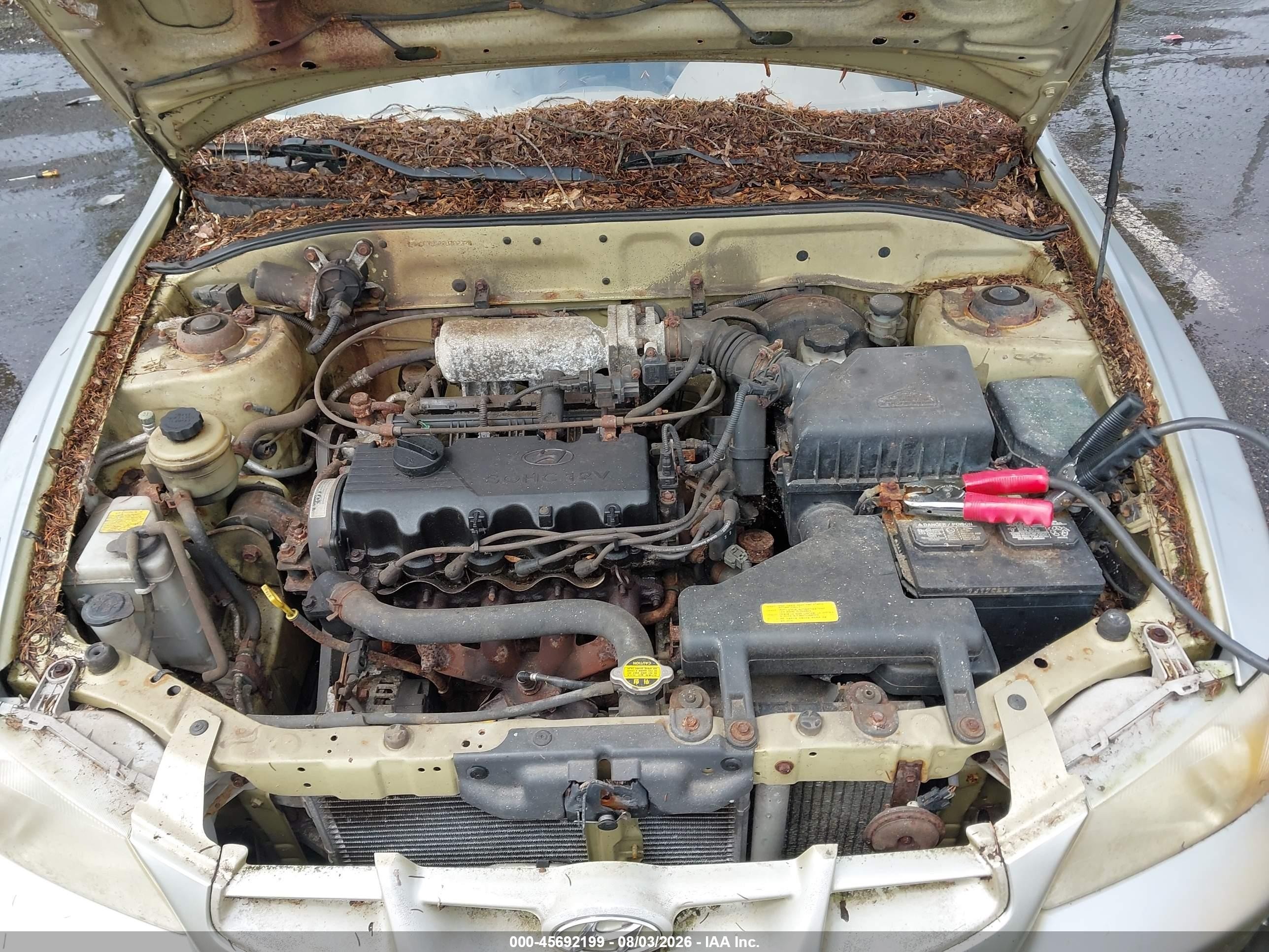 2002 Hyundai Accent L Beige vin: KMHCF35G22U202378