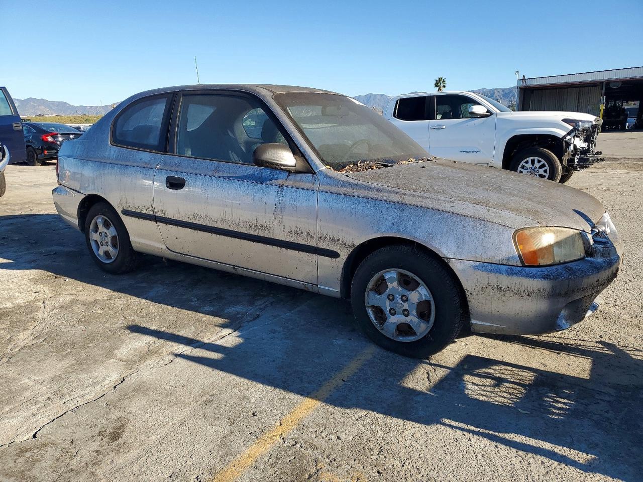 2001 Hyundai Accent L Silver vin: KMHCF35G51U106873