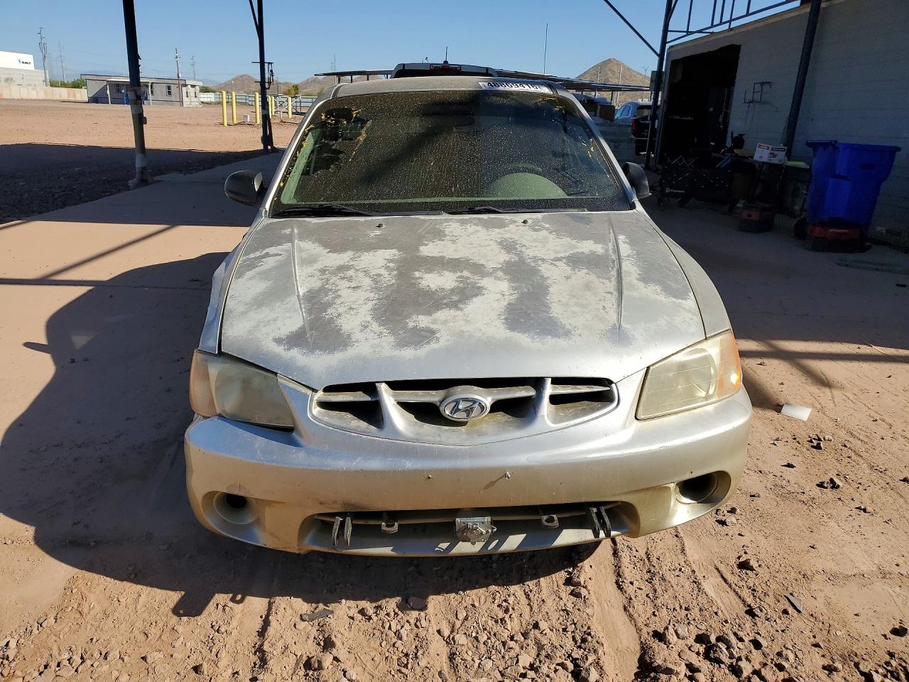 2001 Hyundai Accent L Gold vin: KMHCF35G61U149781