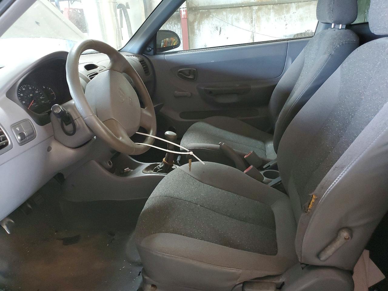 2001 Hyundai Accent L Gray vin: KMHCF35G71U134481