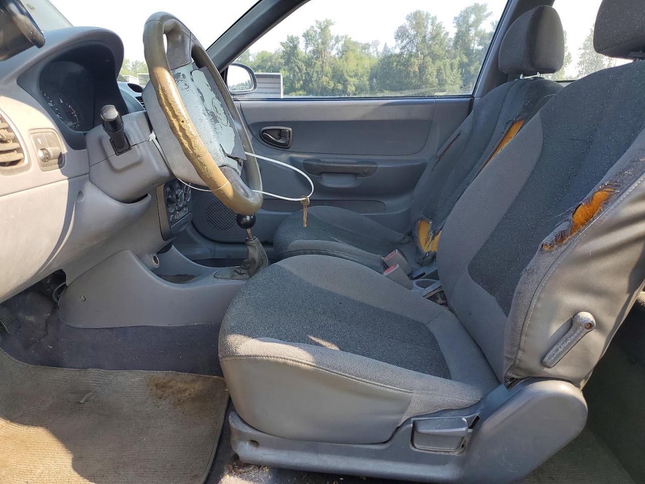2000 Hyundai Accent L Black vin: KMHCF35G7YU039171