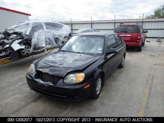 2005 Hyundai Accent Gls 3-door vin: KMHCG35C05U356134