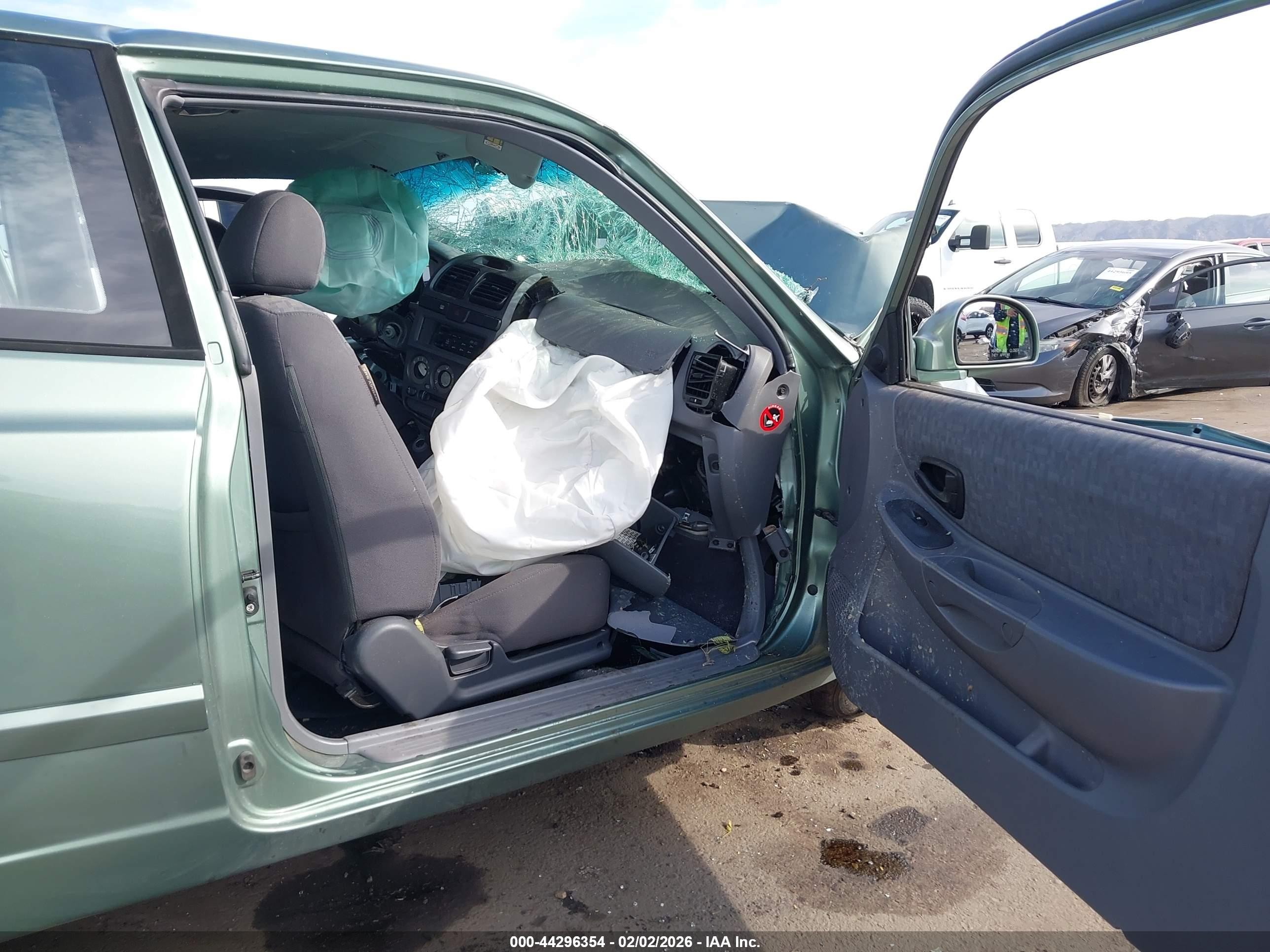 2004 Hyundai Accent Gl/gt Green vin: KMHCG35C34U279175