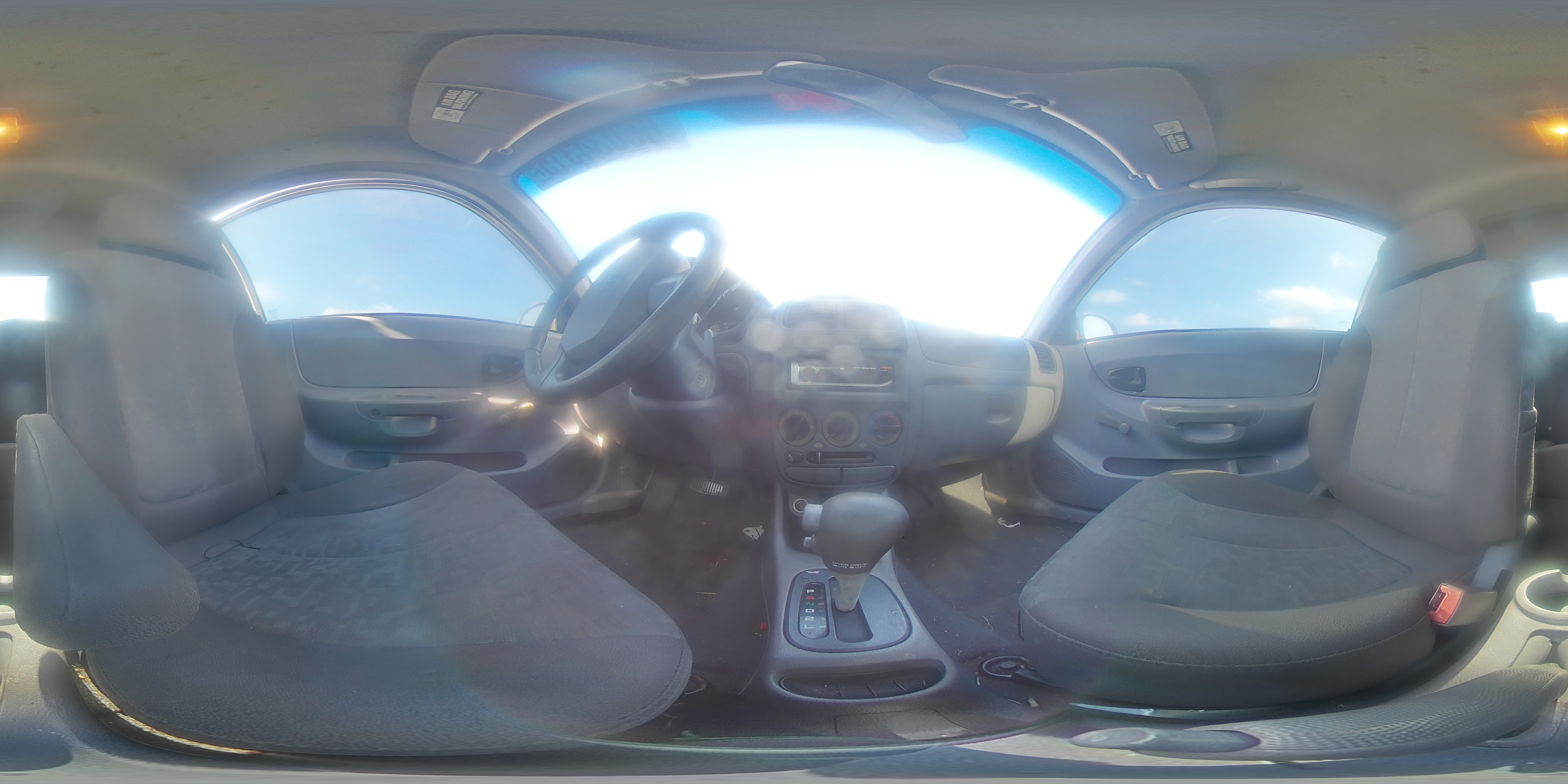 2004 Hyundai Accent Gl Gray vin: KMHCG35C34U300980