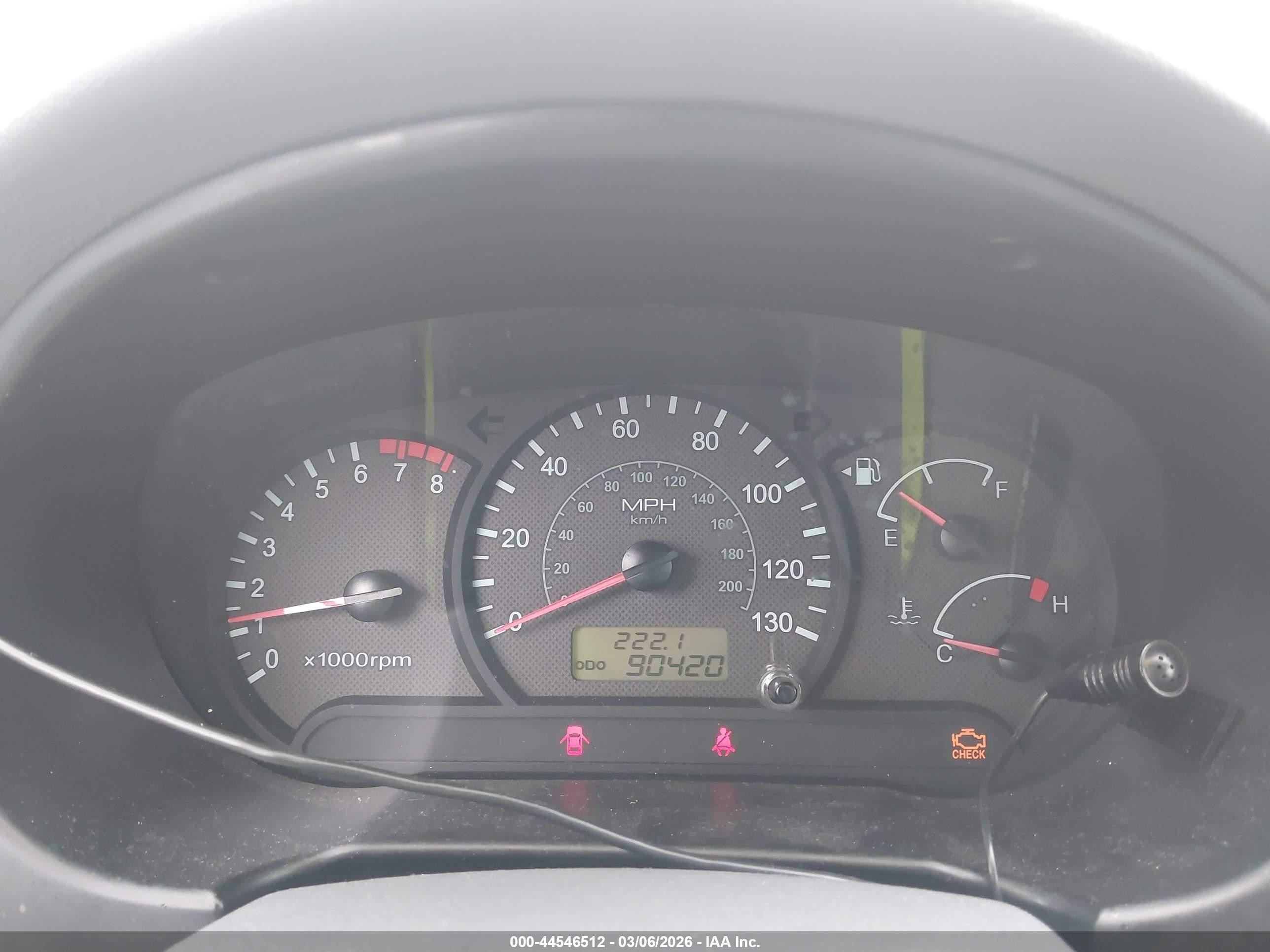 2004 Hyundai Accent Gl/gt Light Blue vin: KMHCG35C54U303766
