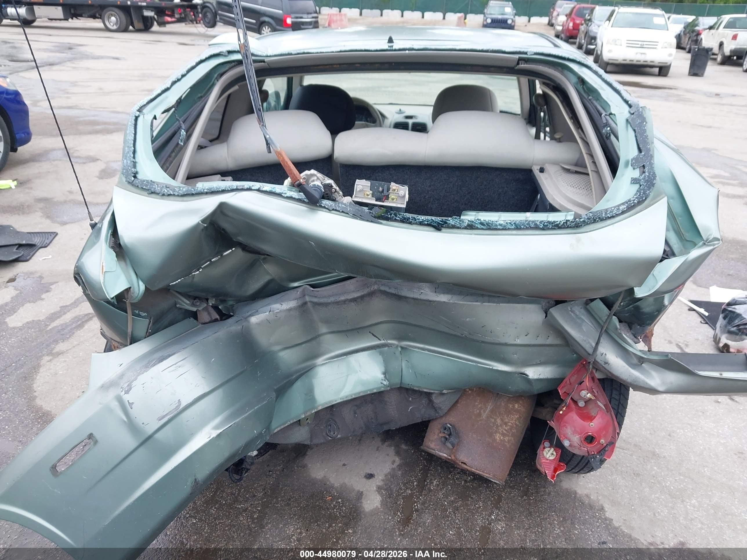 2004 Hyundai Accent Gl/gt Зеленый vin: KMHCG35C74U318527