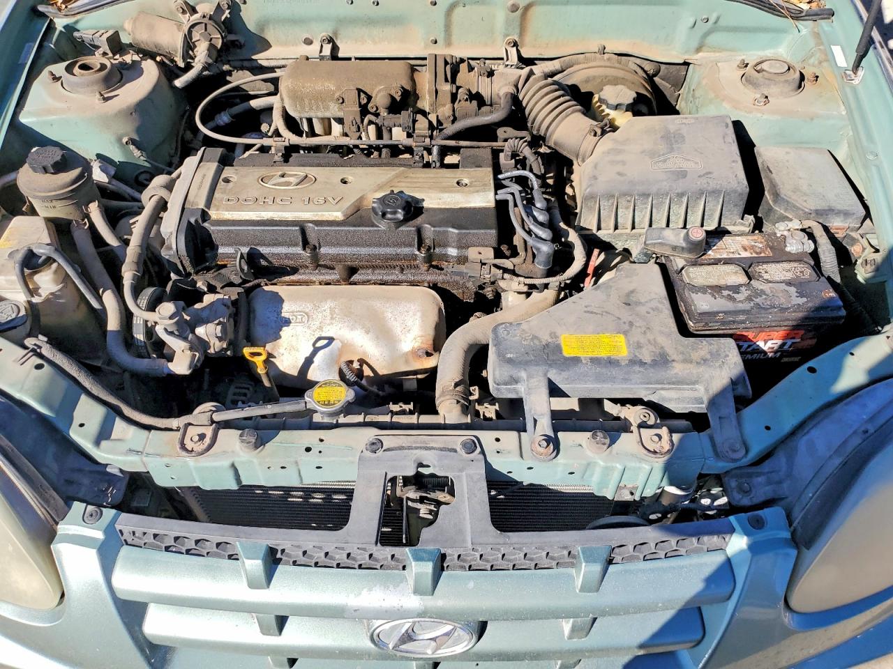 2004 Hyundai Accent Gl Green vin: KMHCG35C84U311439