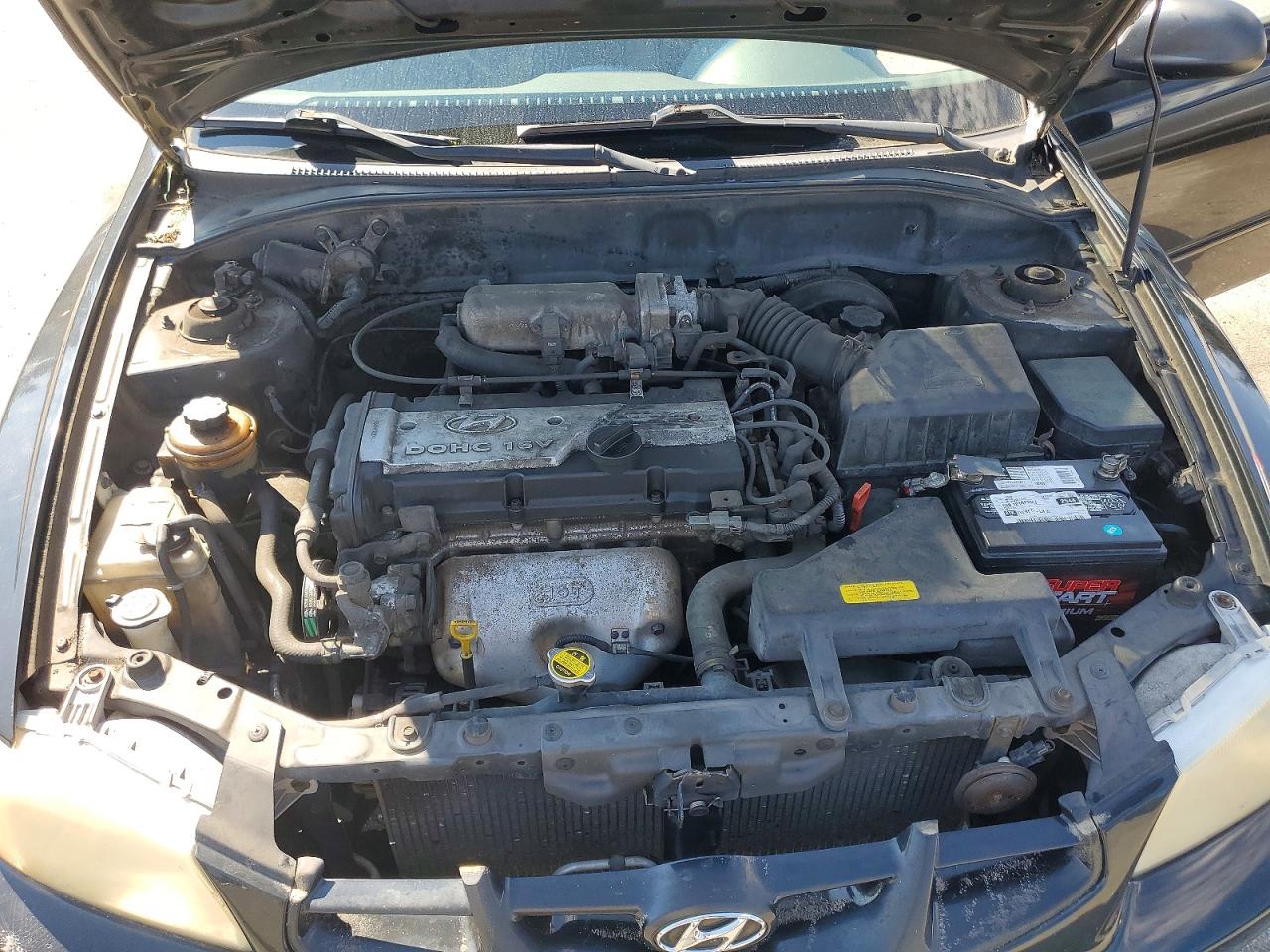 2001 Hyundai Accent Gs Black vin: KMHCG35C91U084600