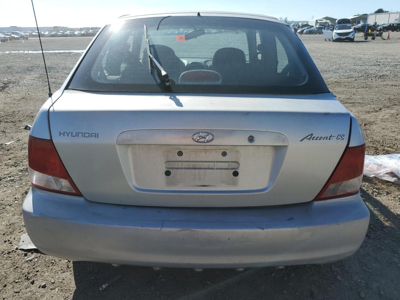 2001 Hyundai Accent Gs Серебряный vin: KMHCG35CX1U138406