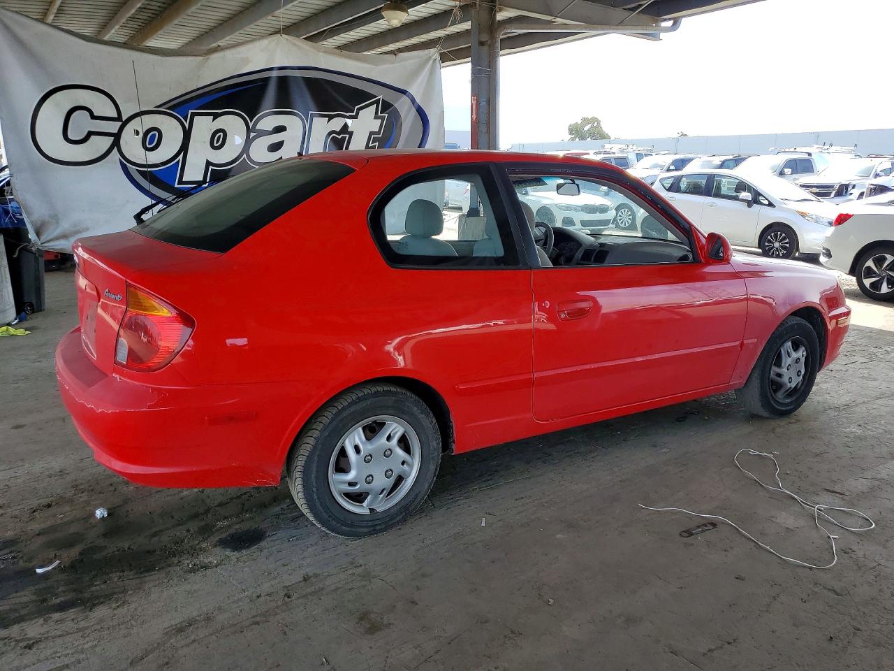 2004 Hyundai Accent Gl Красный vin: KMHCG35CX4U302936