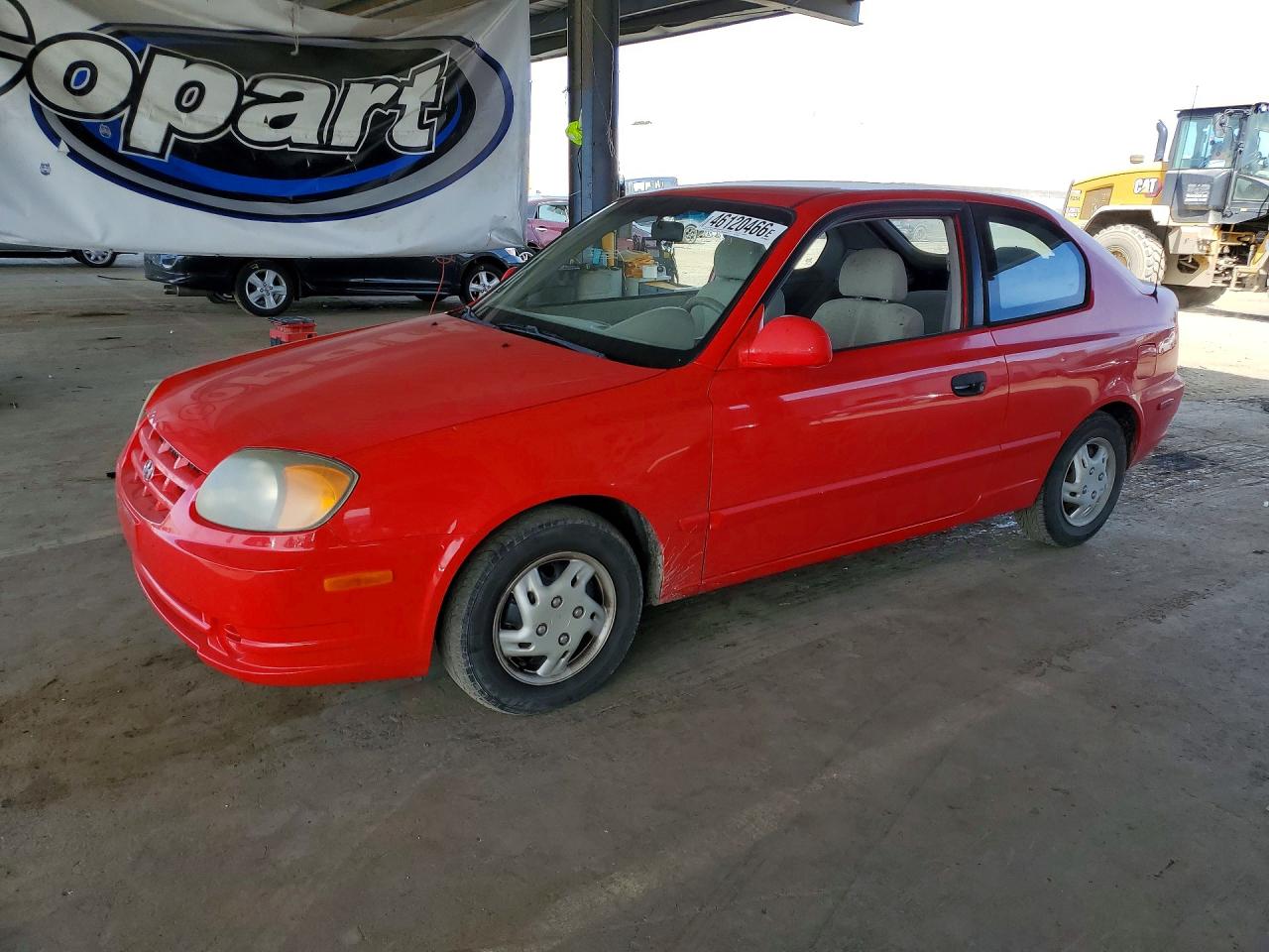 2004 Hyundai Accent Gl Красный vin: KMHCG35CX4U302936